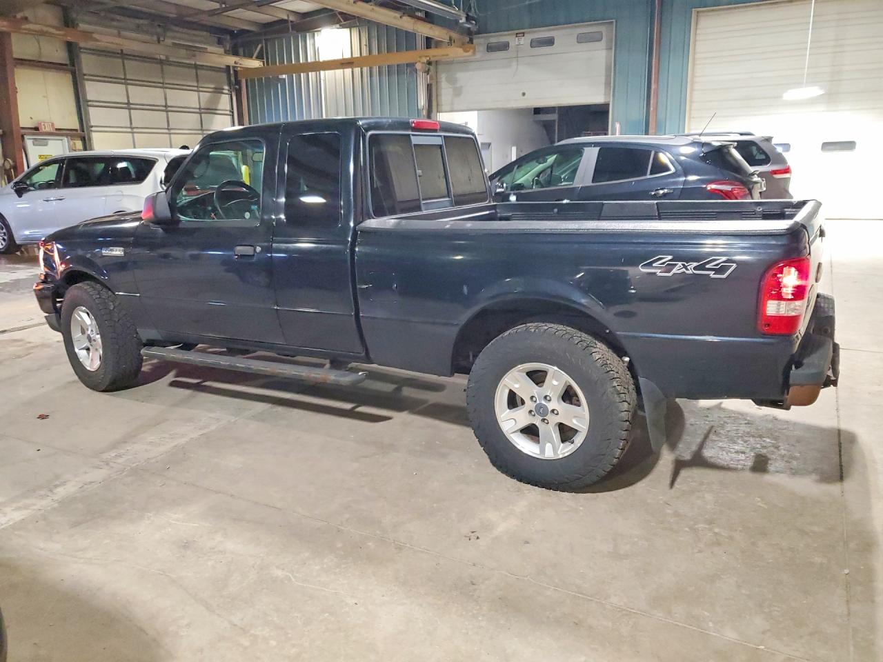 2010 Ford Ranger Super Cab Blue vin: 1FTLR4FE9APA35383