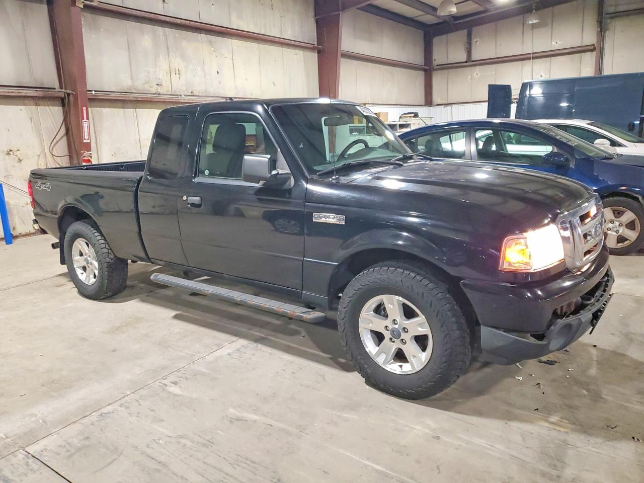 2010 Ford Ranger Super Cab Blue vin: 1FTLR4FE9APA35383