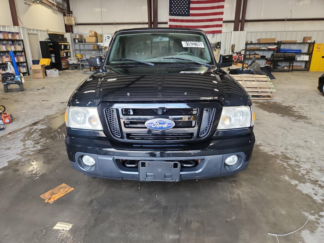 2011 Ford Ranger Super Cab Черный vin: 1FTLR4FE9BPA05950 Damage: Left Head Lamp, Faded, Repair Required