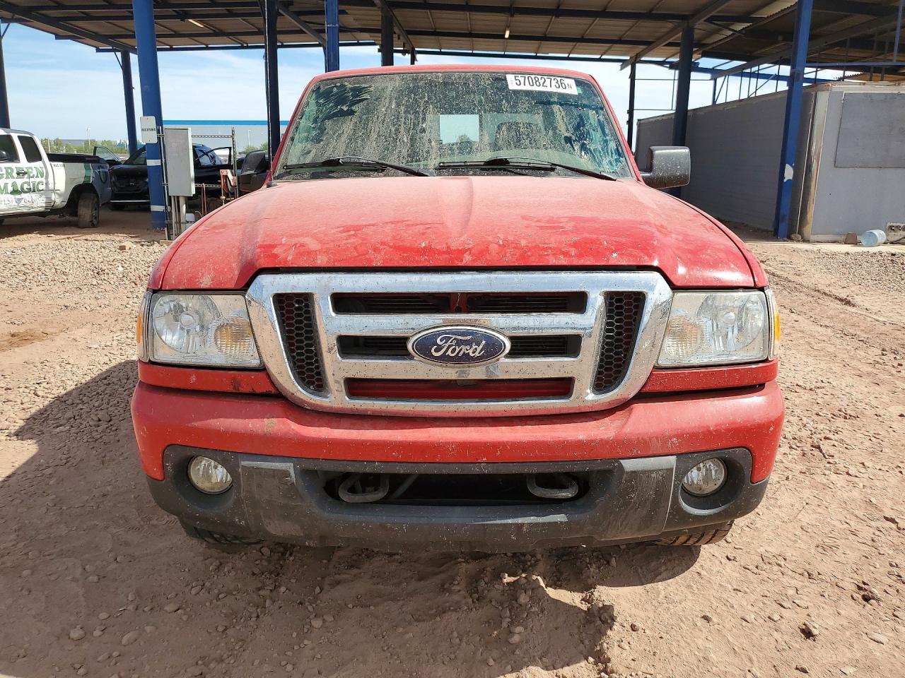 2011 Ford Ranger Красный vin: 1FTLR4FE9BPA06595