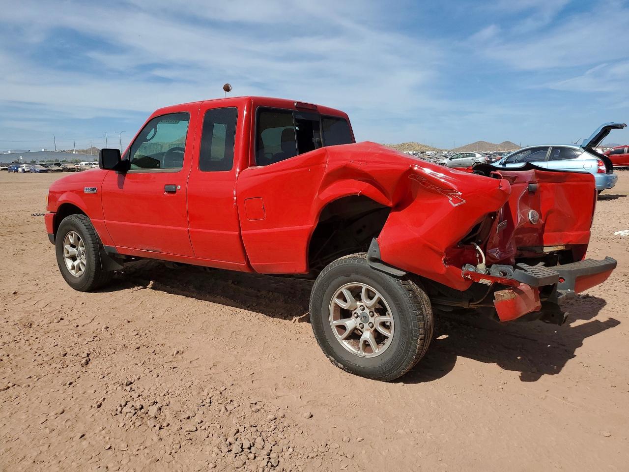 2011 Ford Ranger Красный vin: 1FTLR4FE9BPA06595