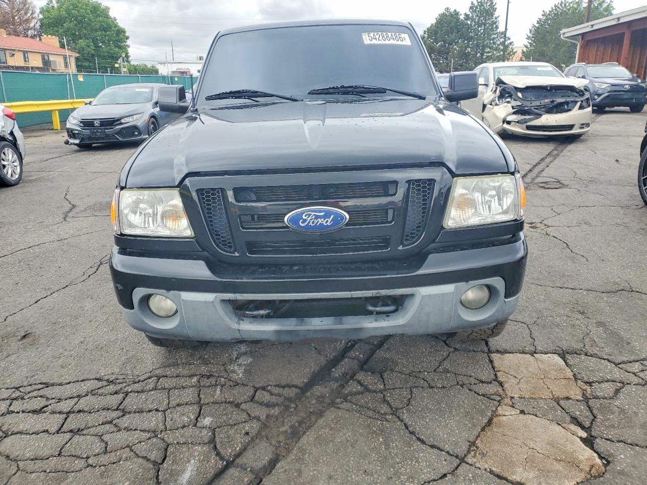 2011 Ford Ranger Super Cab Черный vin: 1FTLR4FE9BPA07391