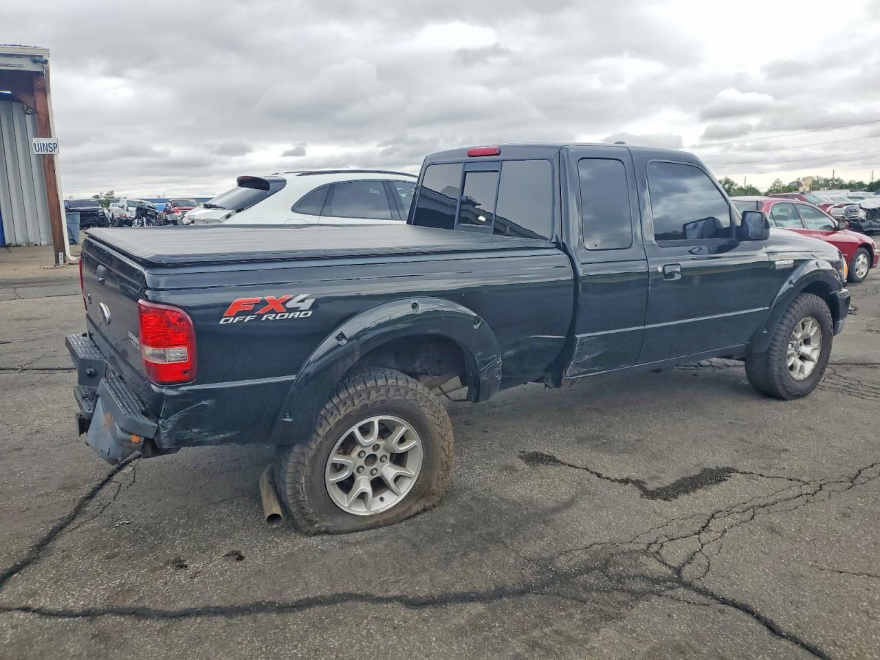 2011 Ford Ranger Super Cab Черный vin: 1FTLR4FE9BPA07391