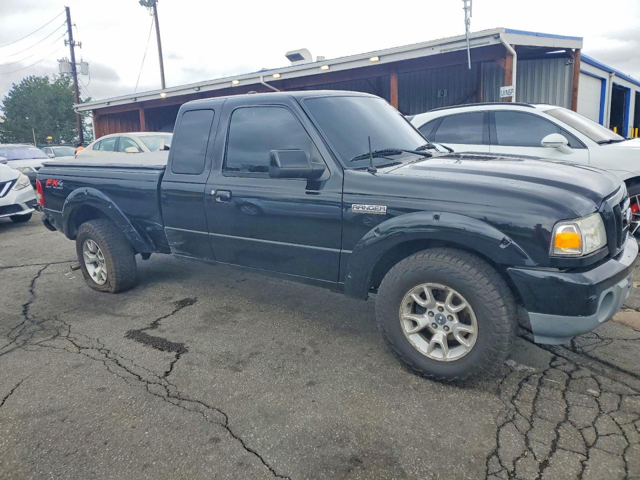 2011 Ford Ranger Super Cab Черный vin: 1FTLR4FE9BPA07391
