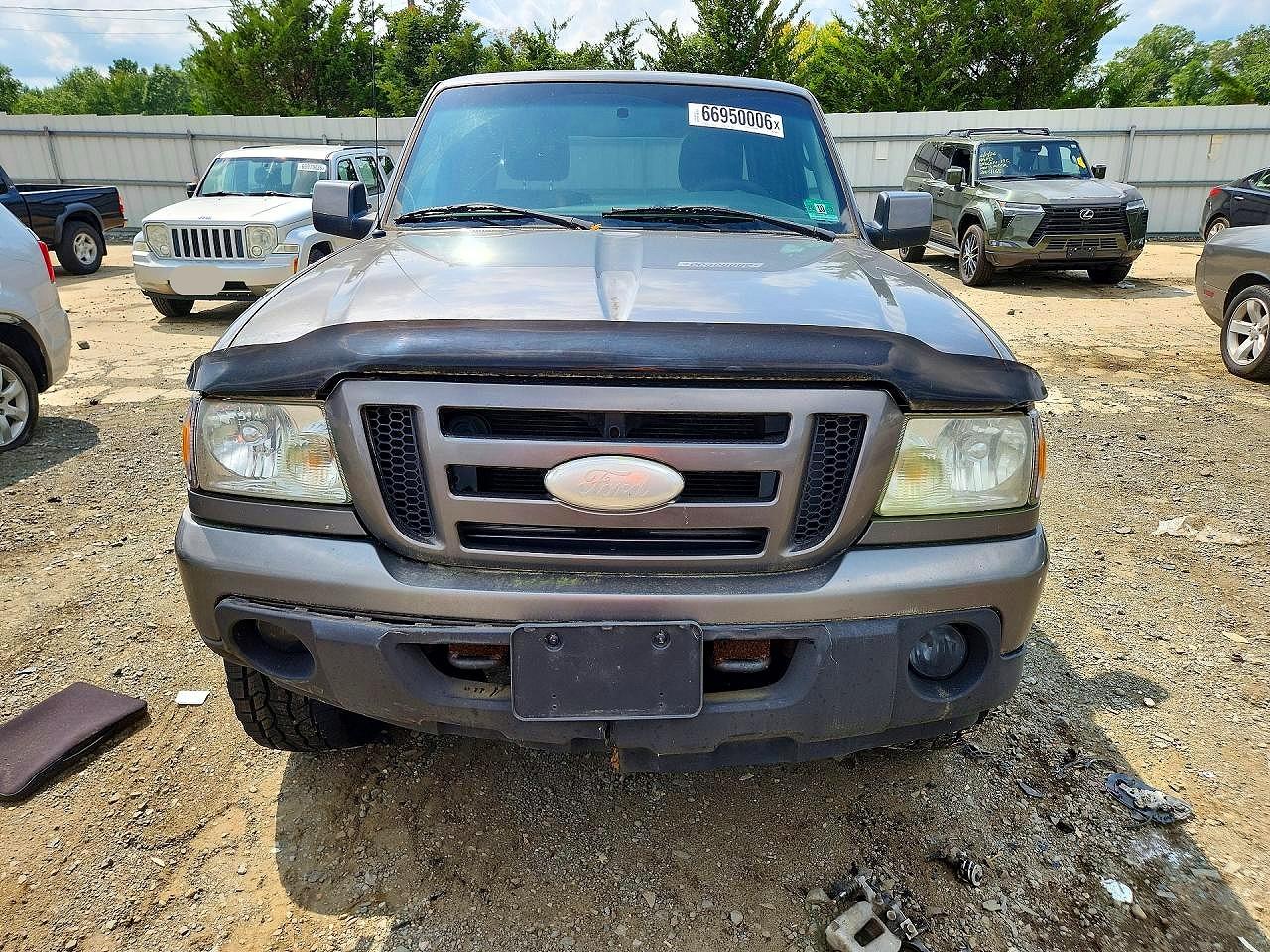 2010 Ford Ranger Super Cab Charcoal vin: 1FTLR4FEXAPA03817