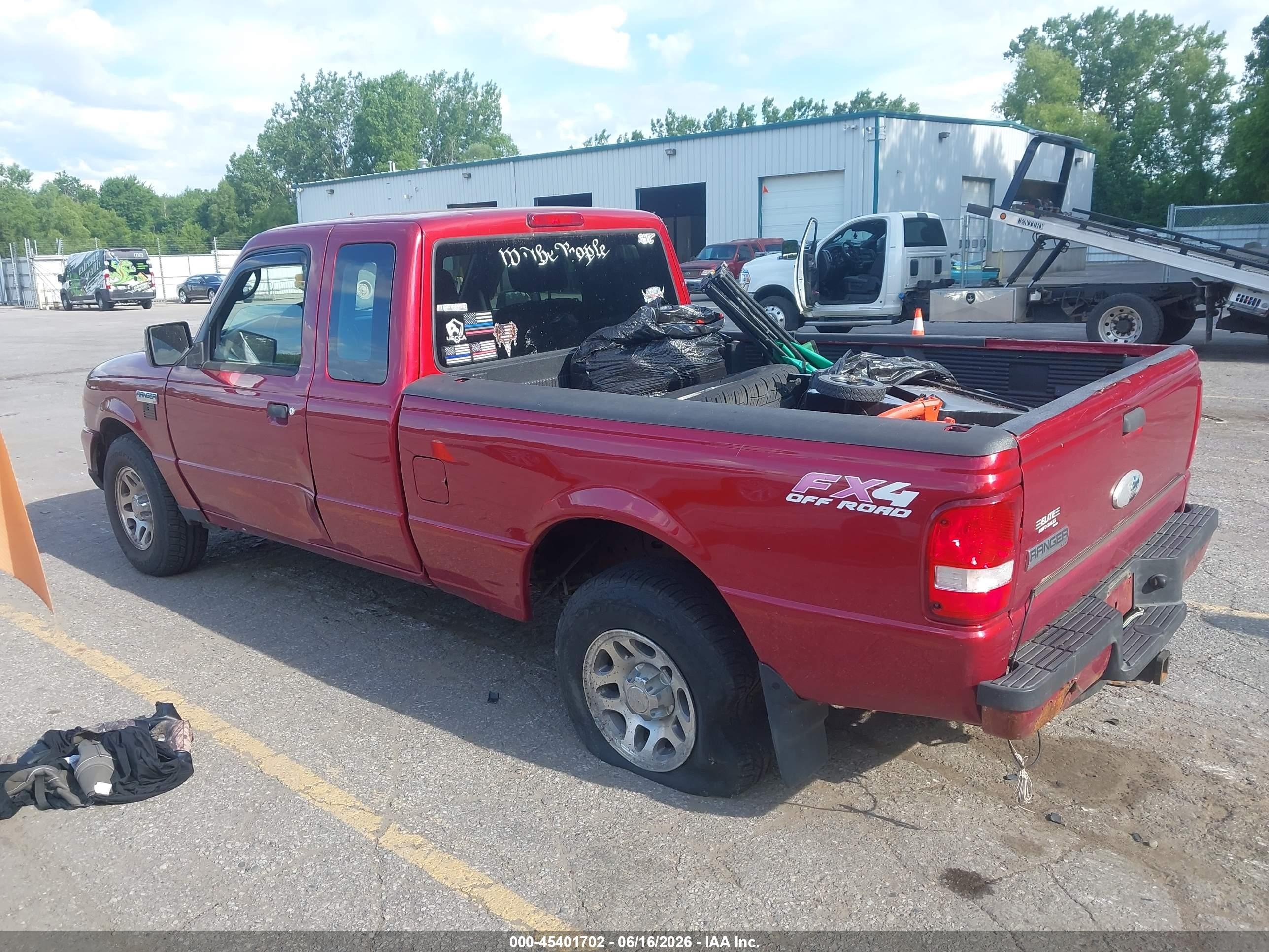 2010 Ford Ranger Sport/xlt Red vin: 1FTLR4FEXAPA19869