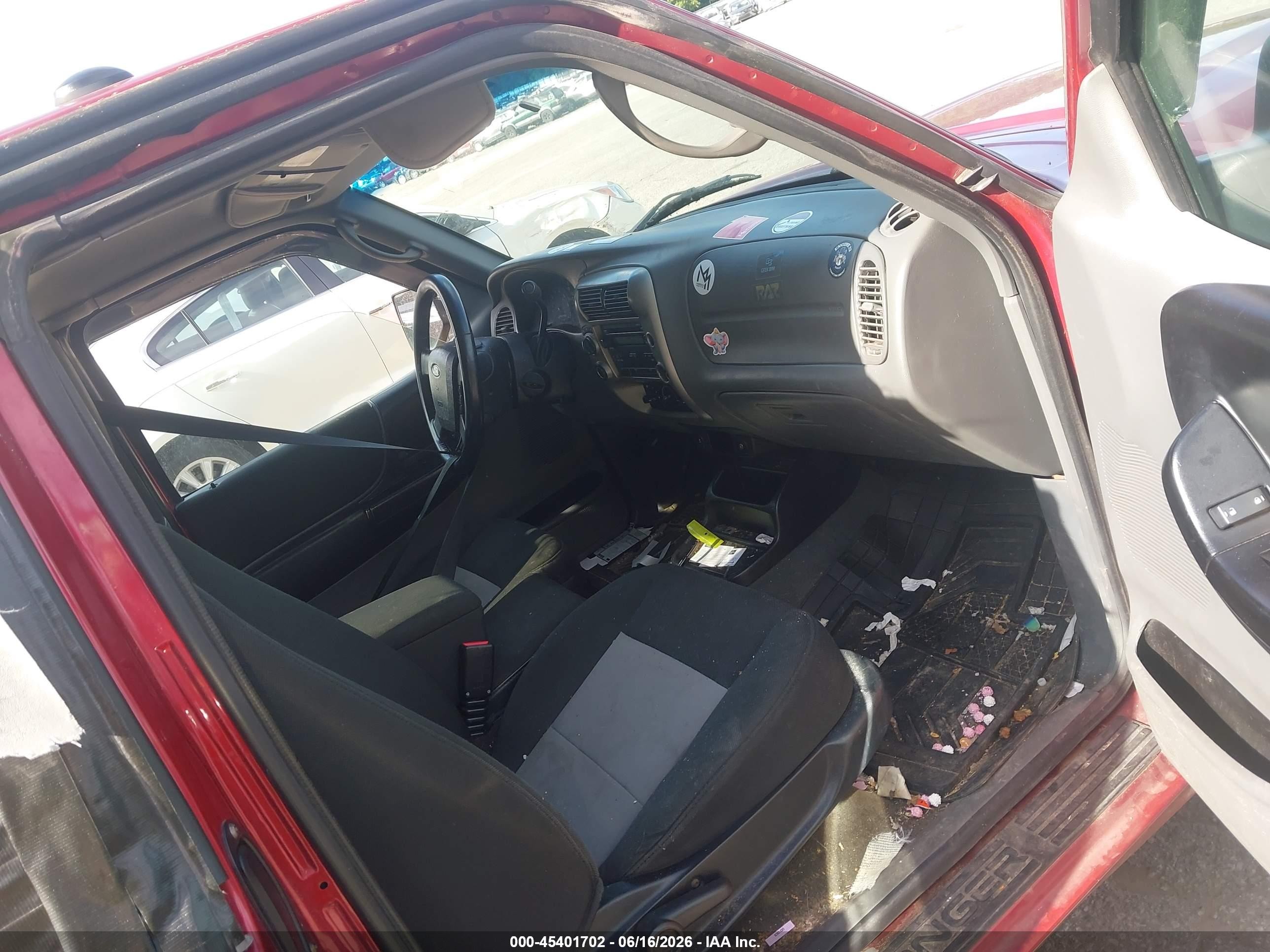 2010 Ford Ranger Sport/xlt Red vin: 1FTLR4FEXAPA19869