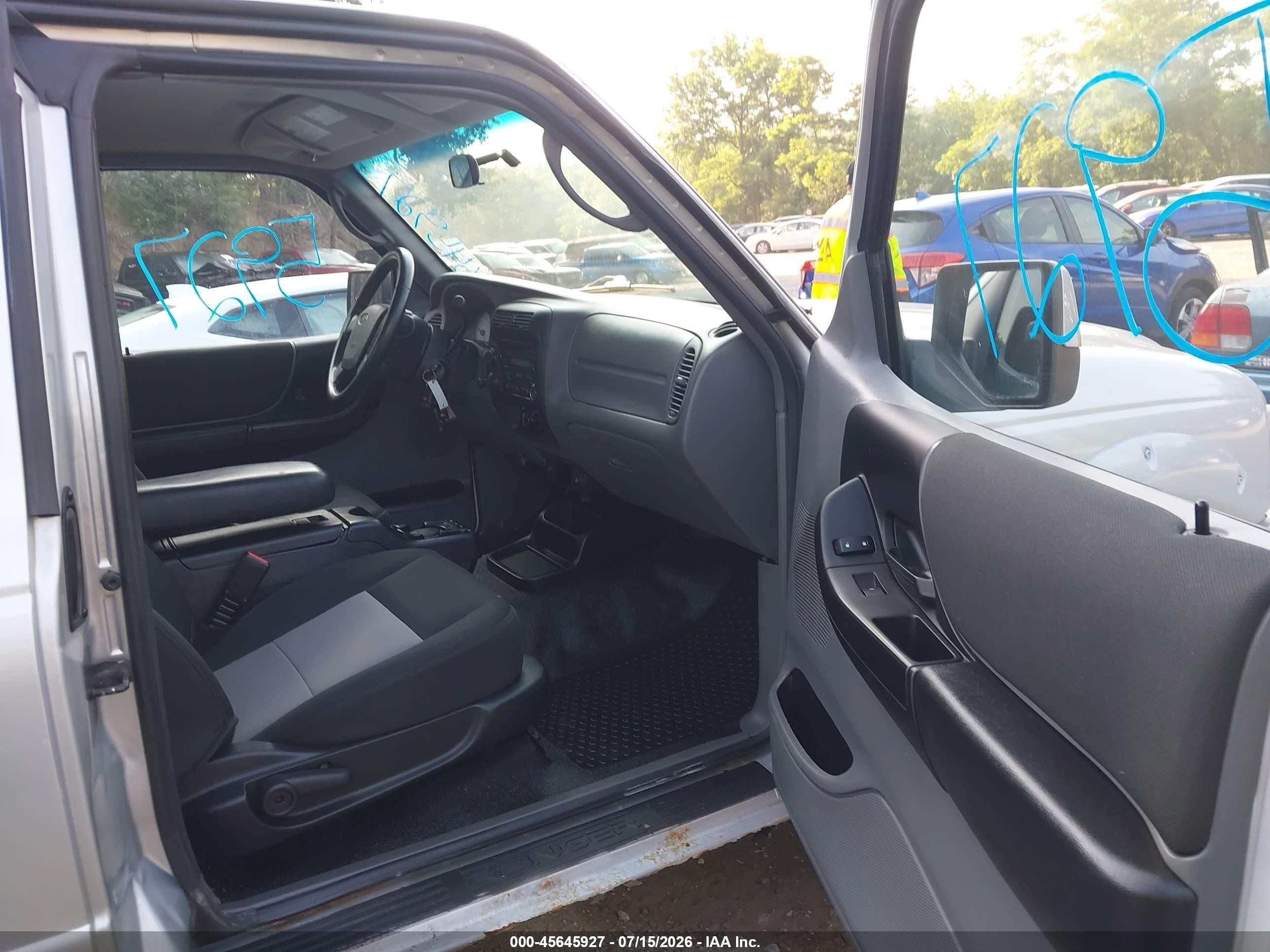 2010 Ford Ranger Sport/xlt Серебряный vin: 1FTLR4FEXAPA61488
