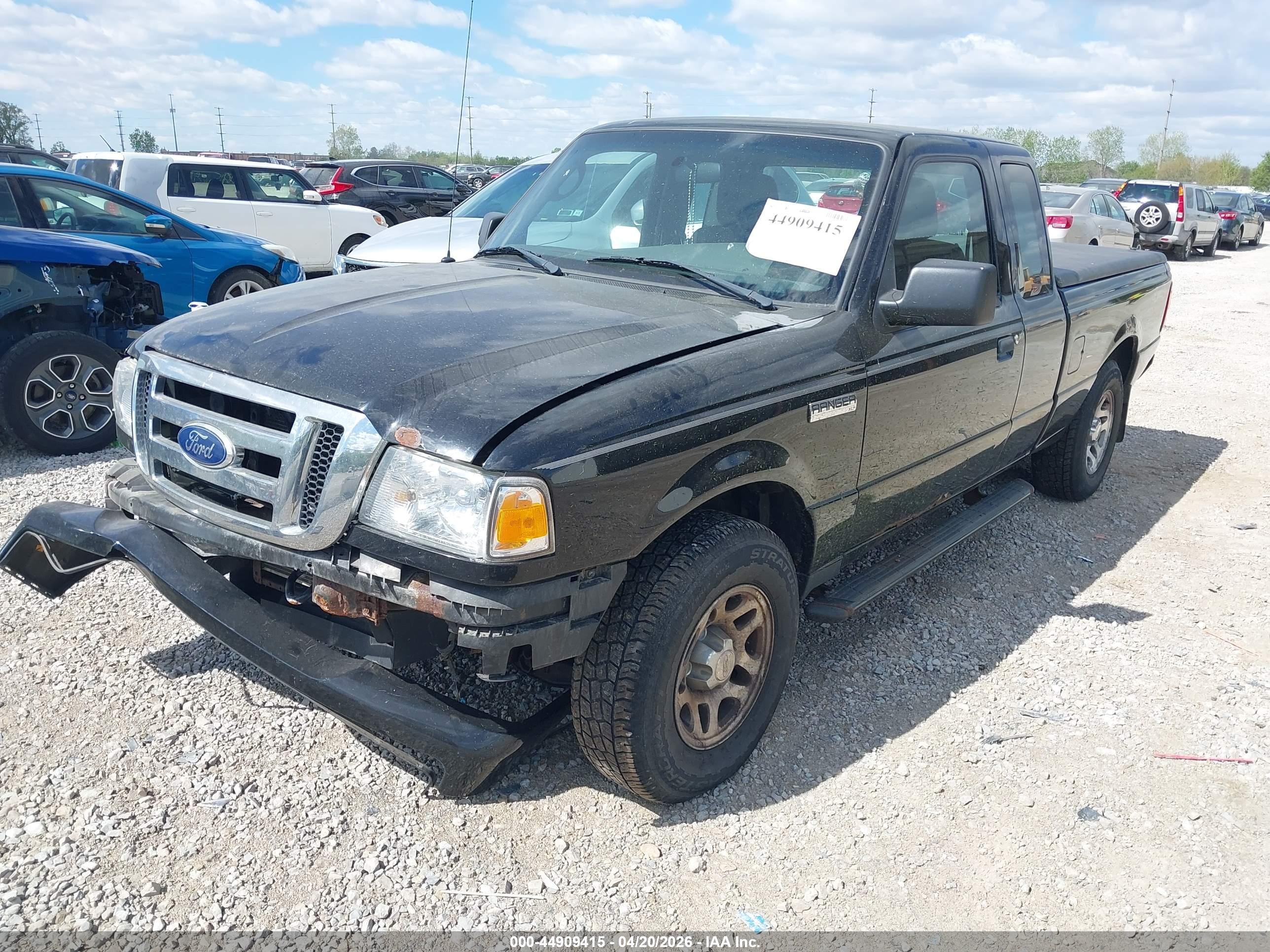 2010 Ford Ranger Xlt Black vin: 1FTLR4FEXAPA63158