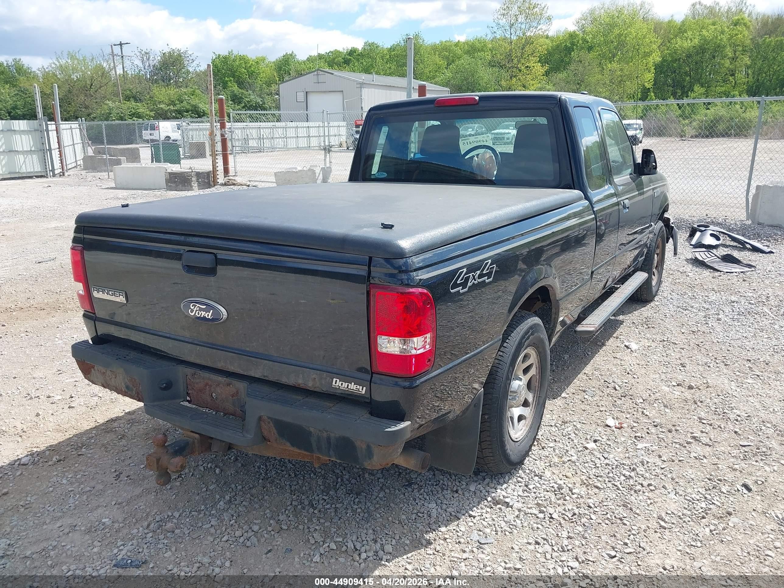 2010 Ford Ranger Xlt Black vin: 1FTLR4FEXAPA63158