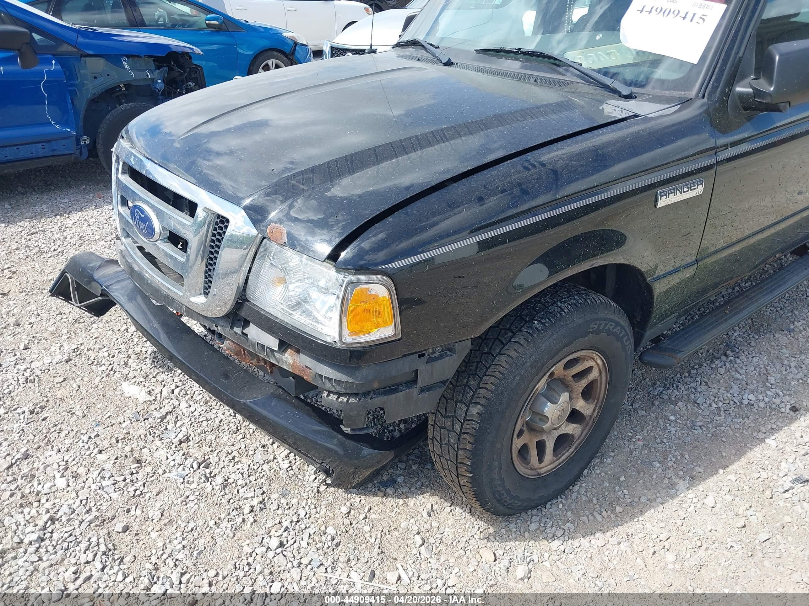2010 Ford Ranger Xlt Black vin: 1FTLR4FEXAPA63158