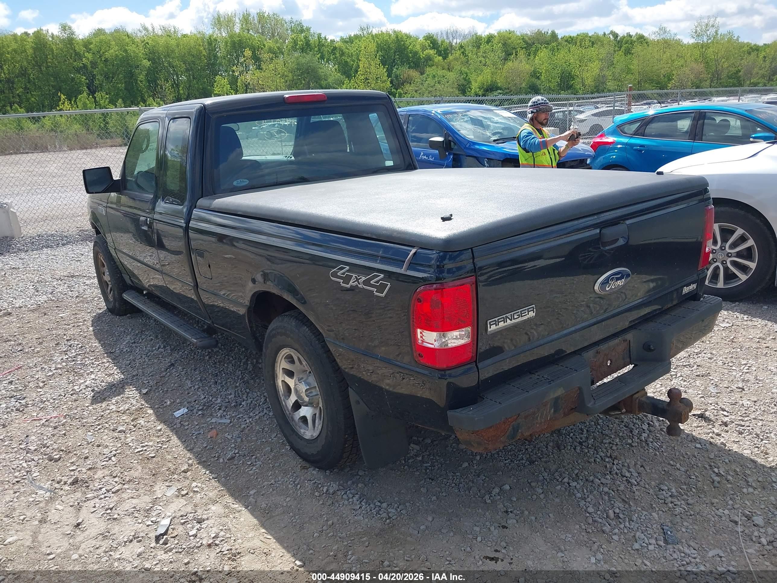 2010 Ford Ranger Xlt Black vin: 1FTLR4FEXAPA63158