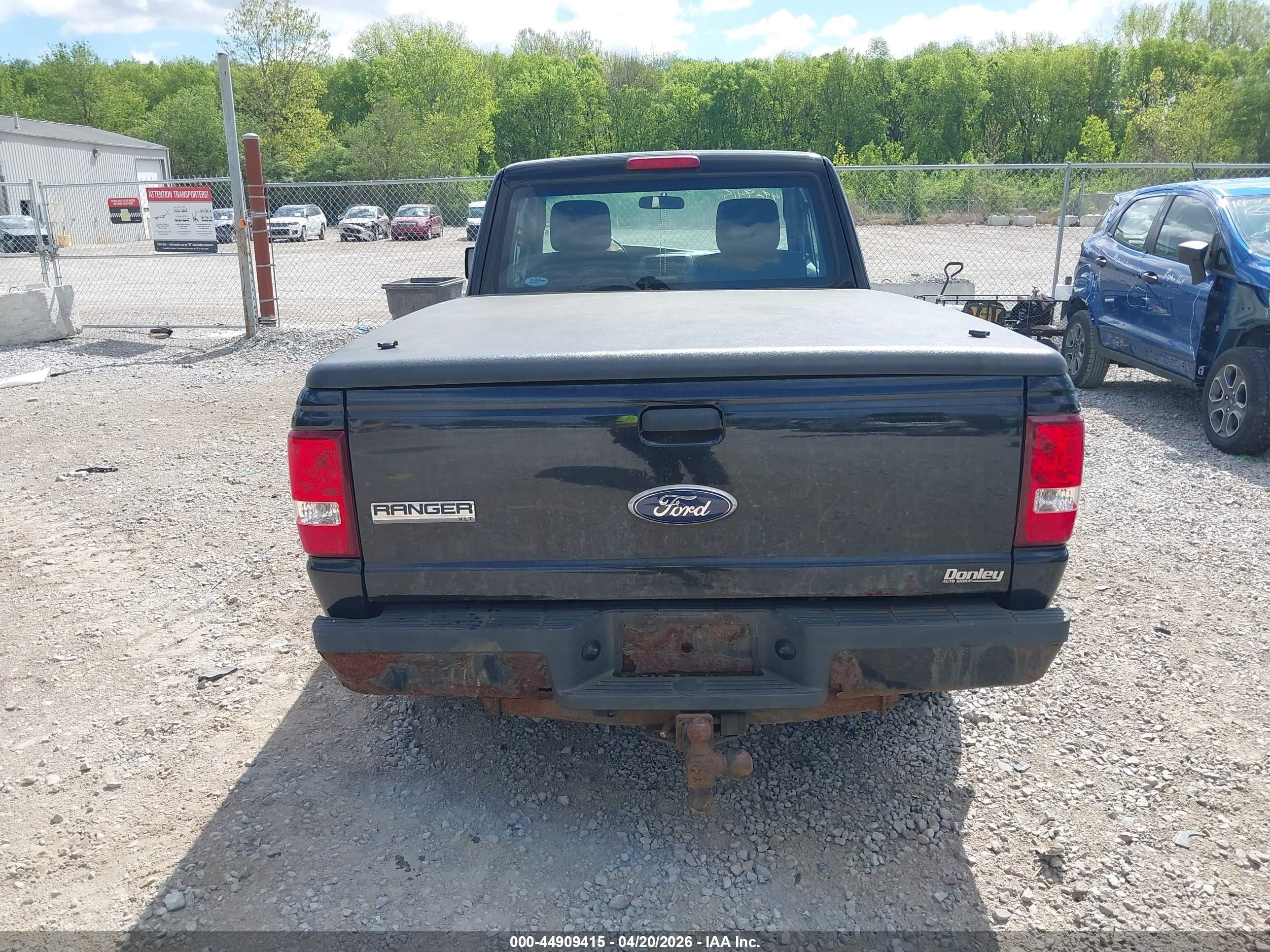 2010 Ford Ranger Xlt Black vin: 1FTLR4FEXAPA63158