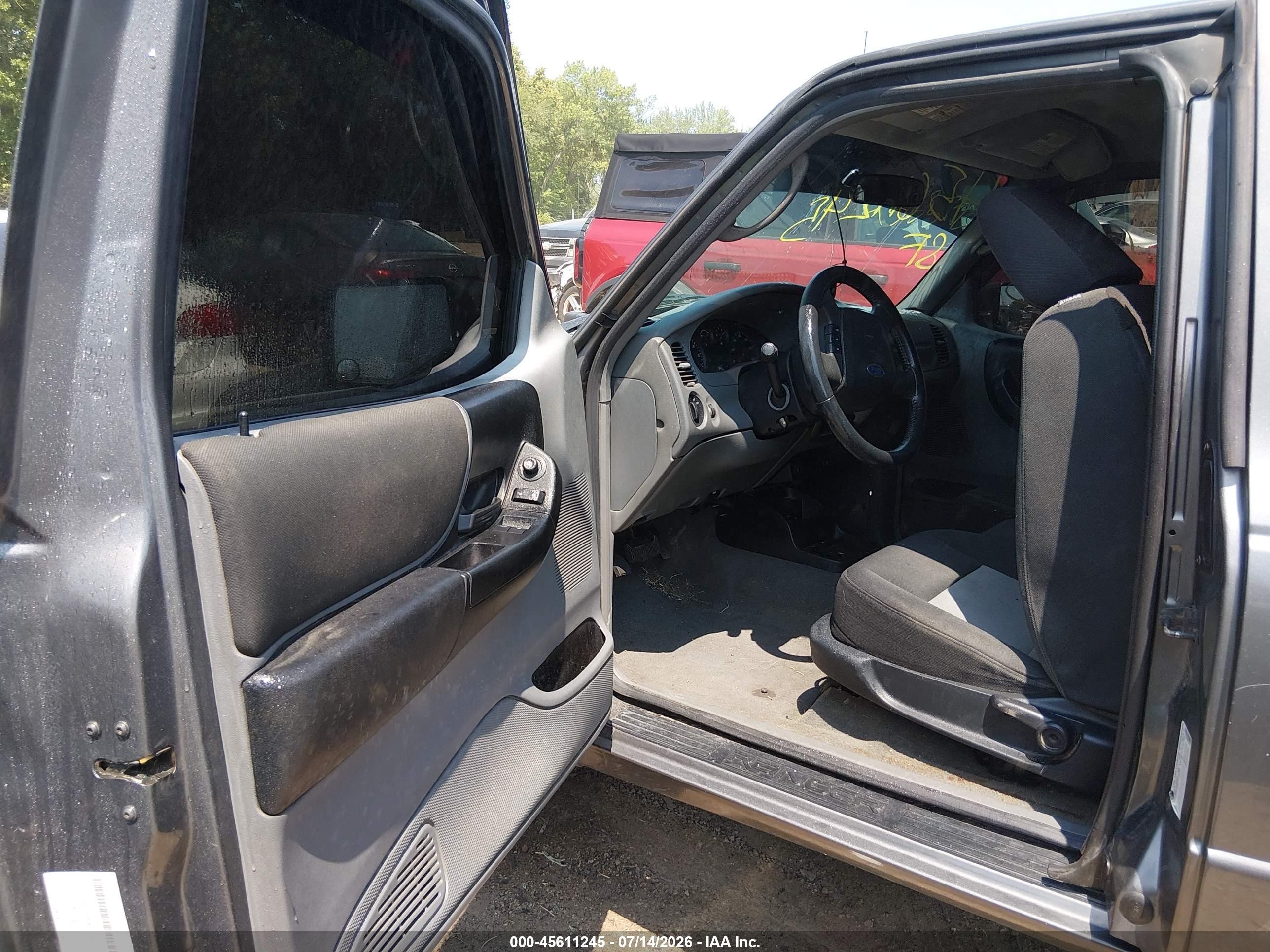 2011 Ford Ranger Xlt Gray vin: 1FTLR4FEXBPA17296