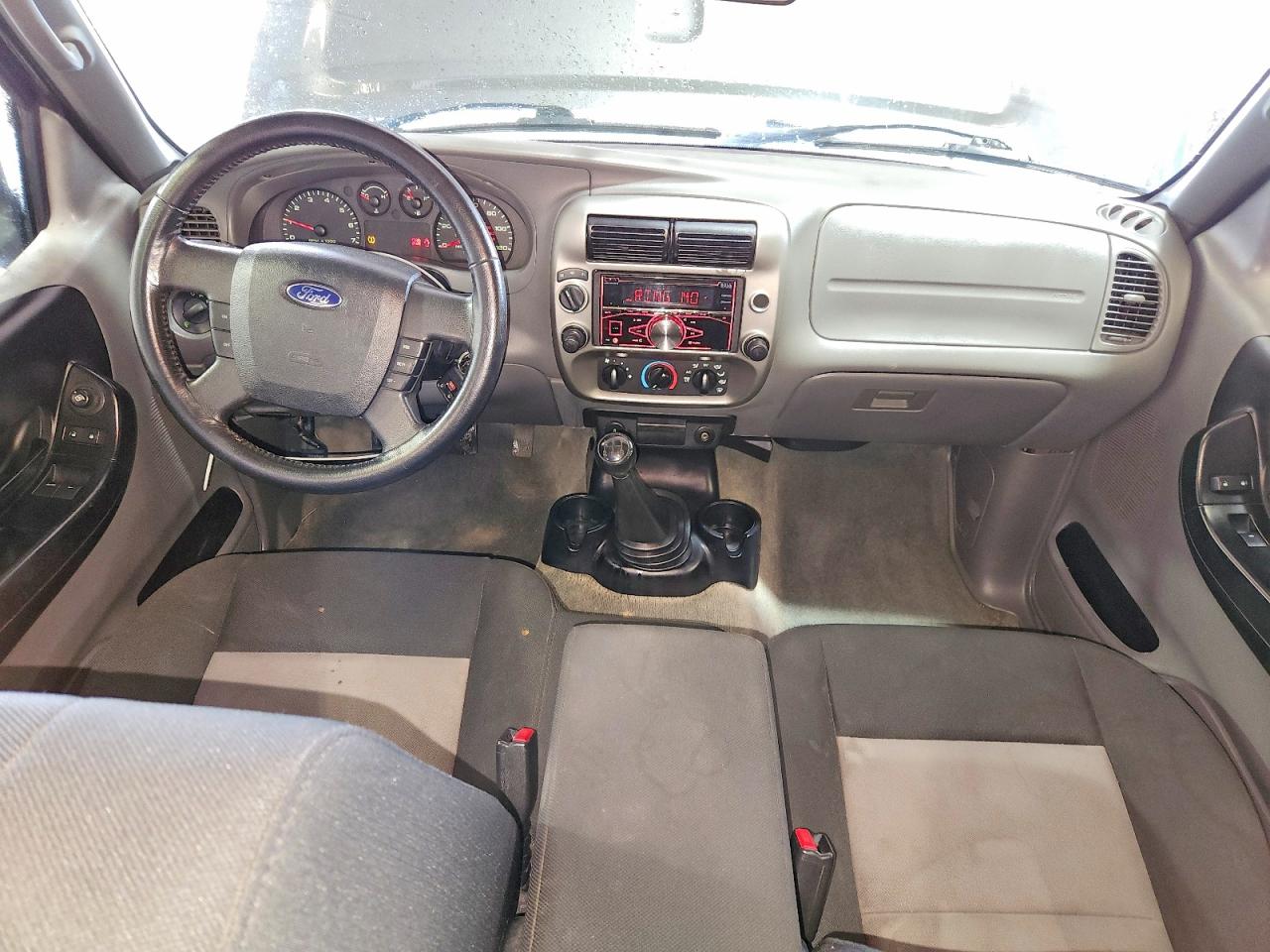 2011 Ford Ranger Super Cab Серый vin: 1FTLR4FEXBPA45986