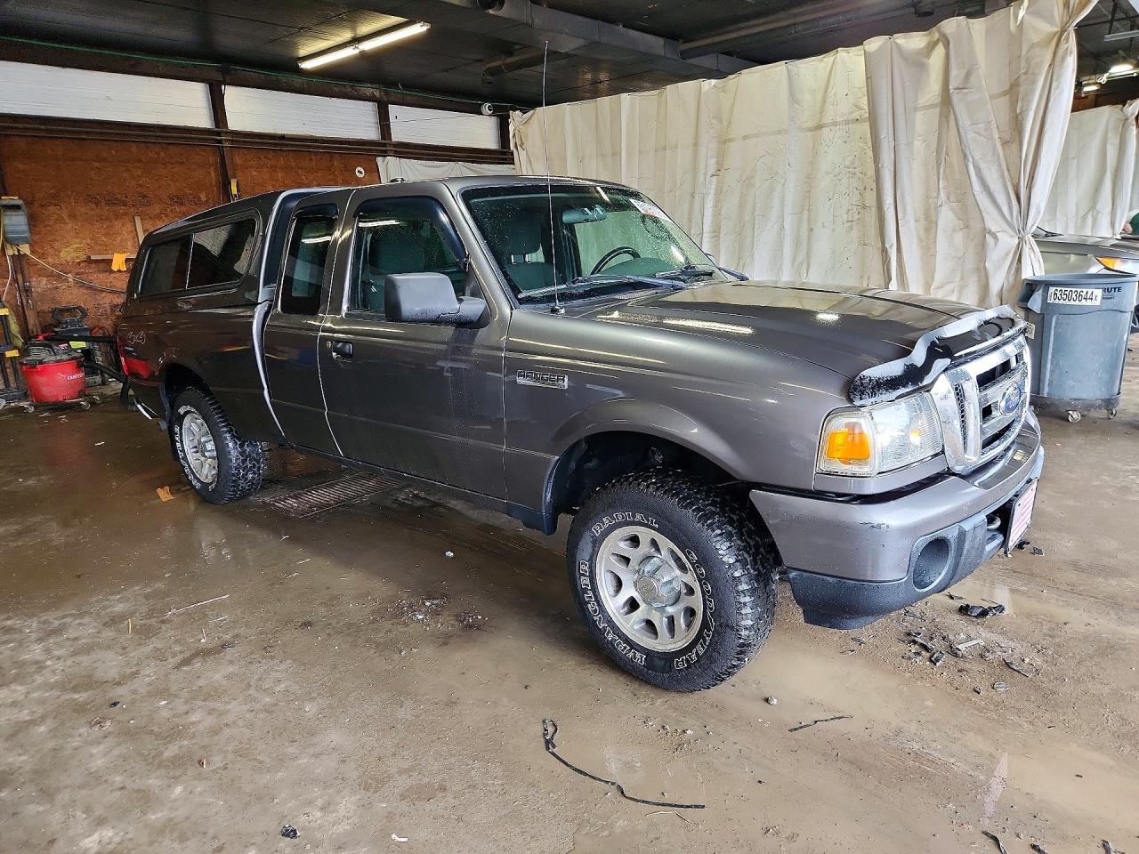 2011 Ford Ranger Super Cab Серый vin: 1FTLR4FEXBPA45986