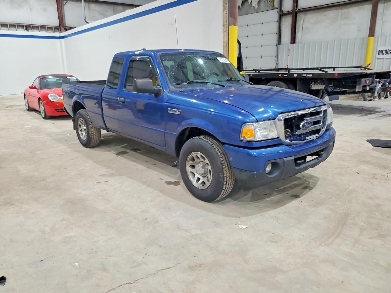2011 Ford Ranger Super Cab Blue vin: 1FTLR4FEXBPB05894