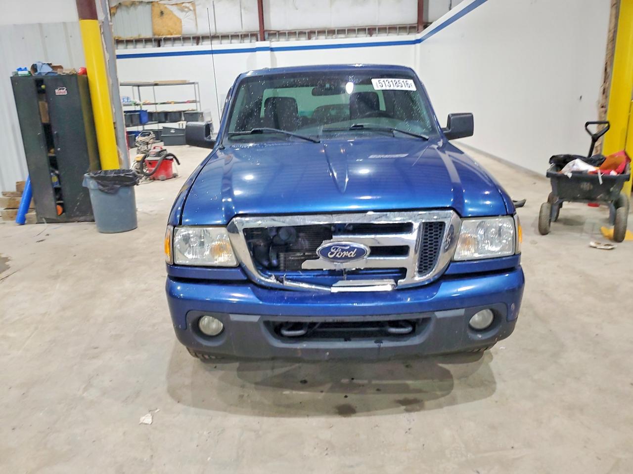 2011 Ford Ranger Super Cab Blue vin: 1FTLR4FEXBPB05894