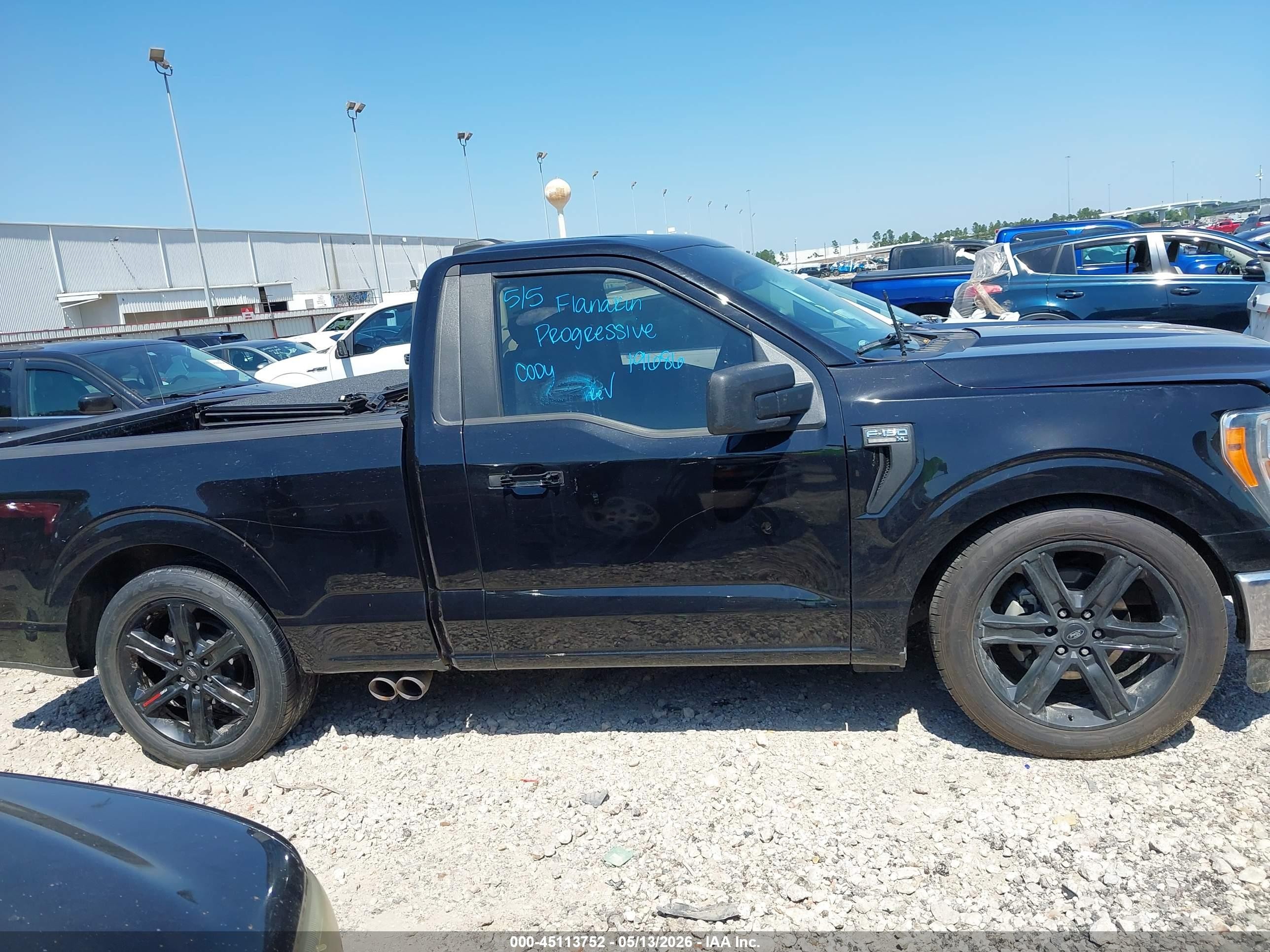 2022 Ford F-150 Xl Black vin: 1FTMF1C55NKE14013