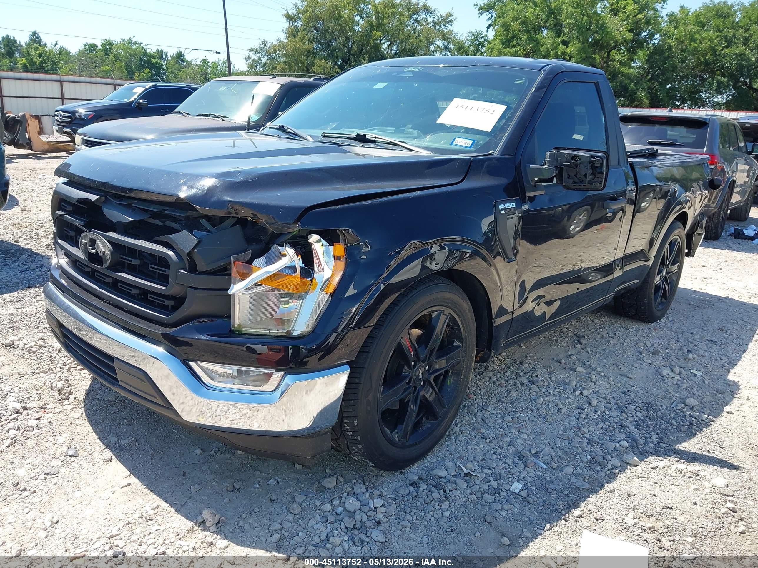 2022 Ford F-150 Xl Black vin: 1FTMF1C55NKE14013