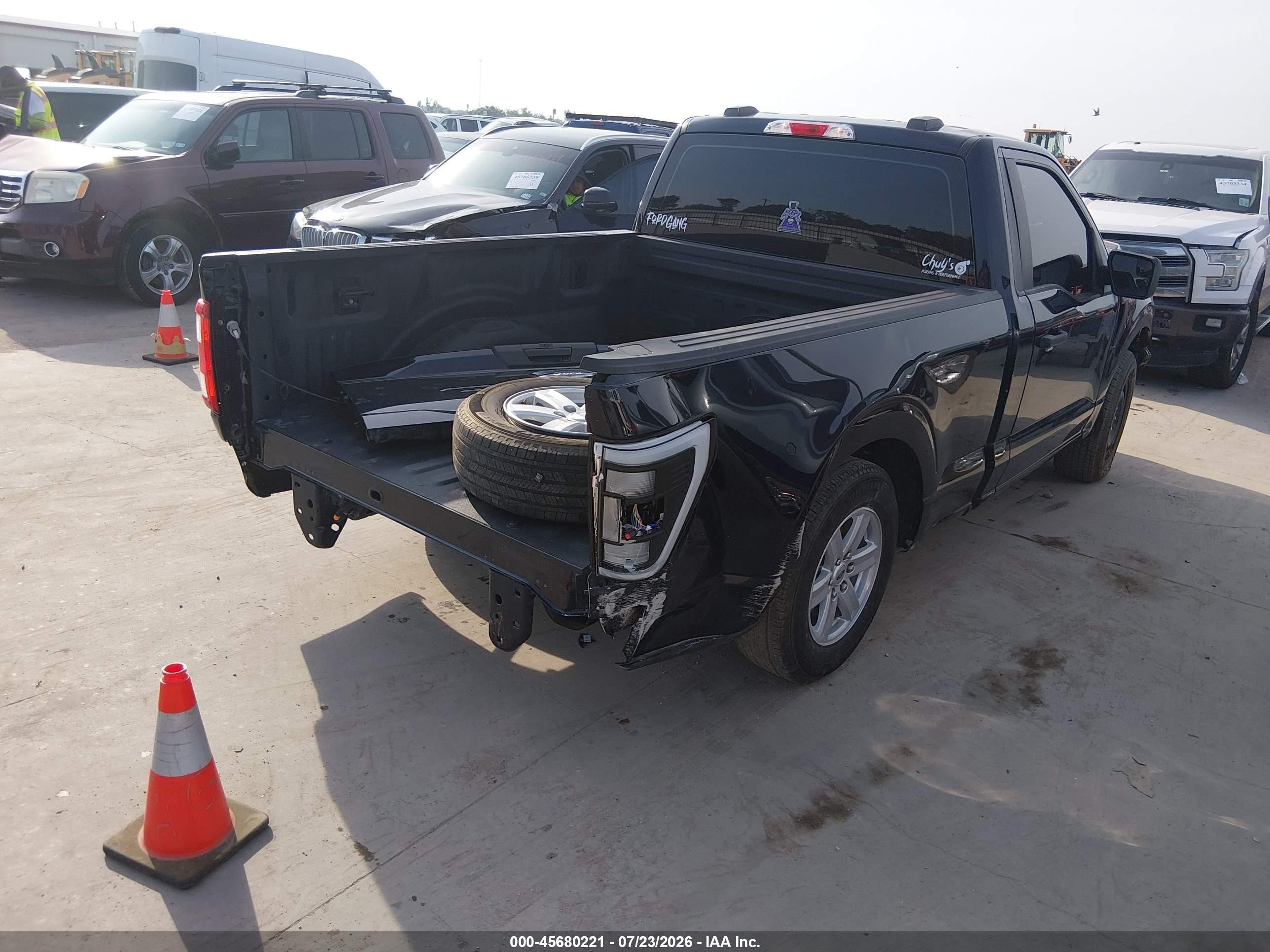 2022 Ford F-150 Xl Синий vin: 1FTMF1C55NKF26701