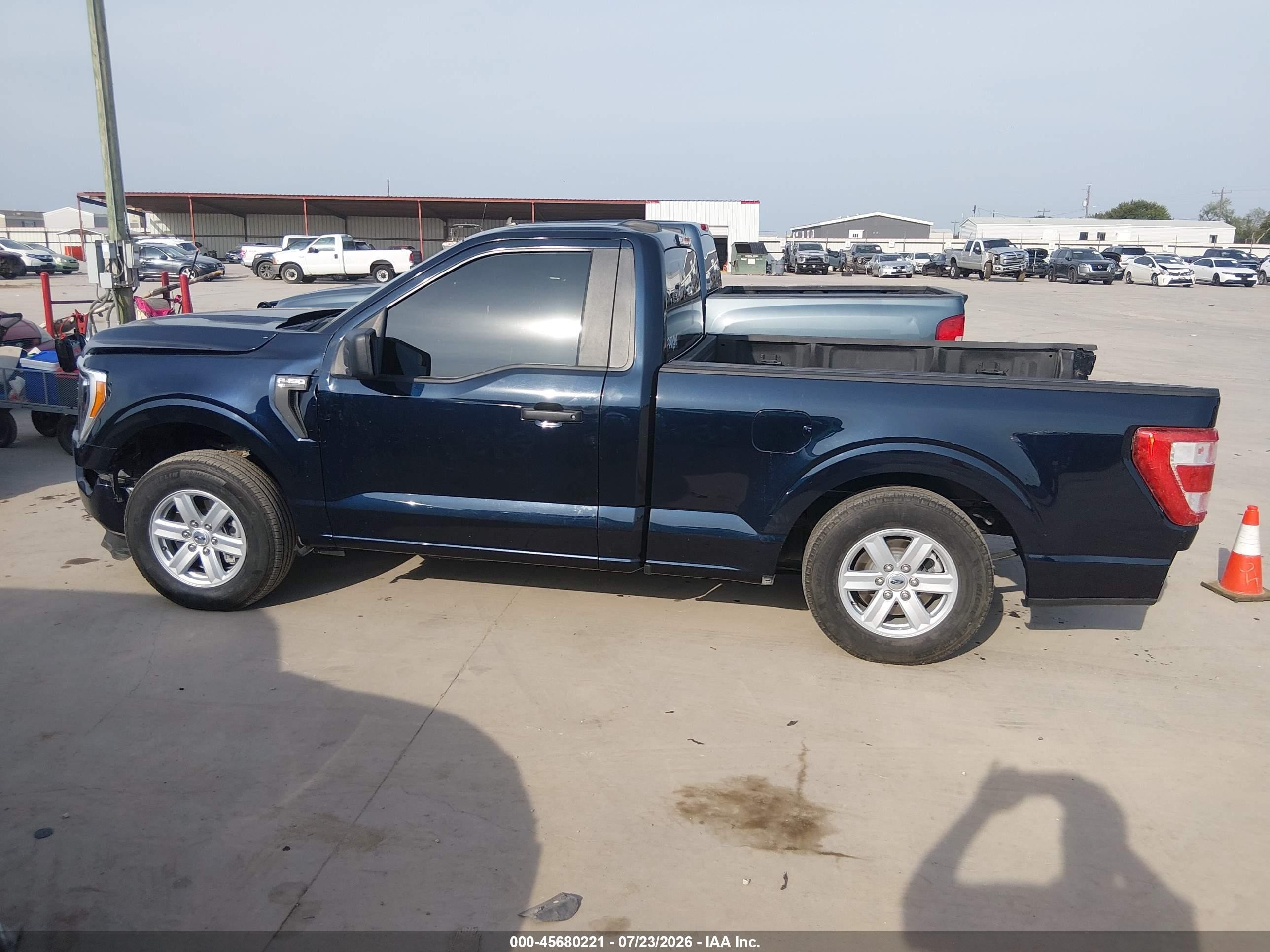 2022 Ford F-150 Xl Синий vin: 1FTMF1C55NKF26701