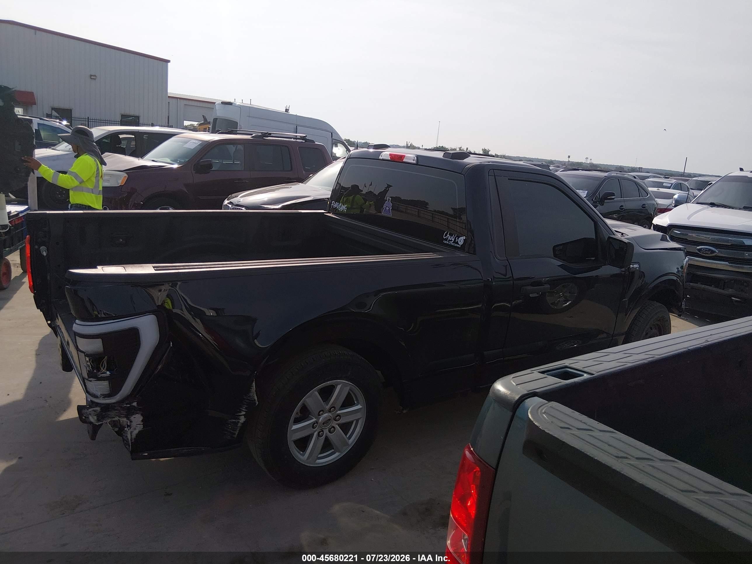 2022 Ford F-150 Xl Синий vin: 1FTMF1C55NKF26701