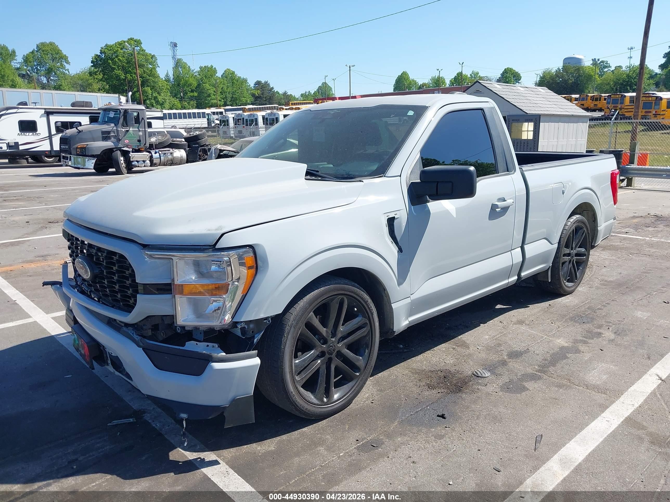 2023 Ford F-150 Xl Серый vin: 1FTMF1C58PKE69431