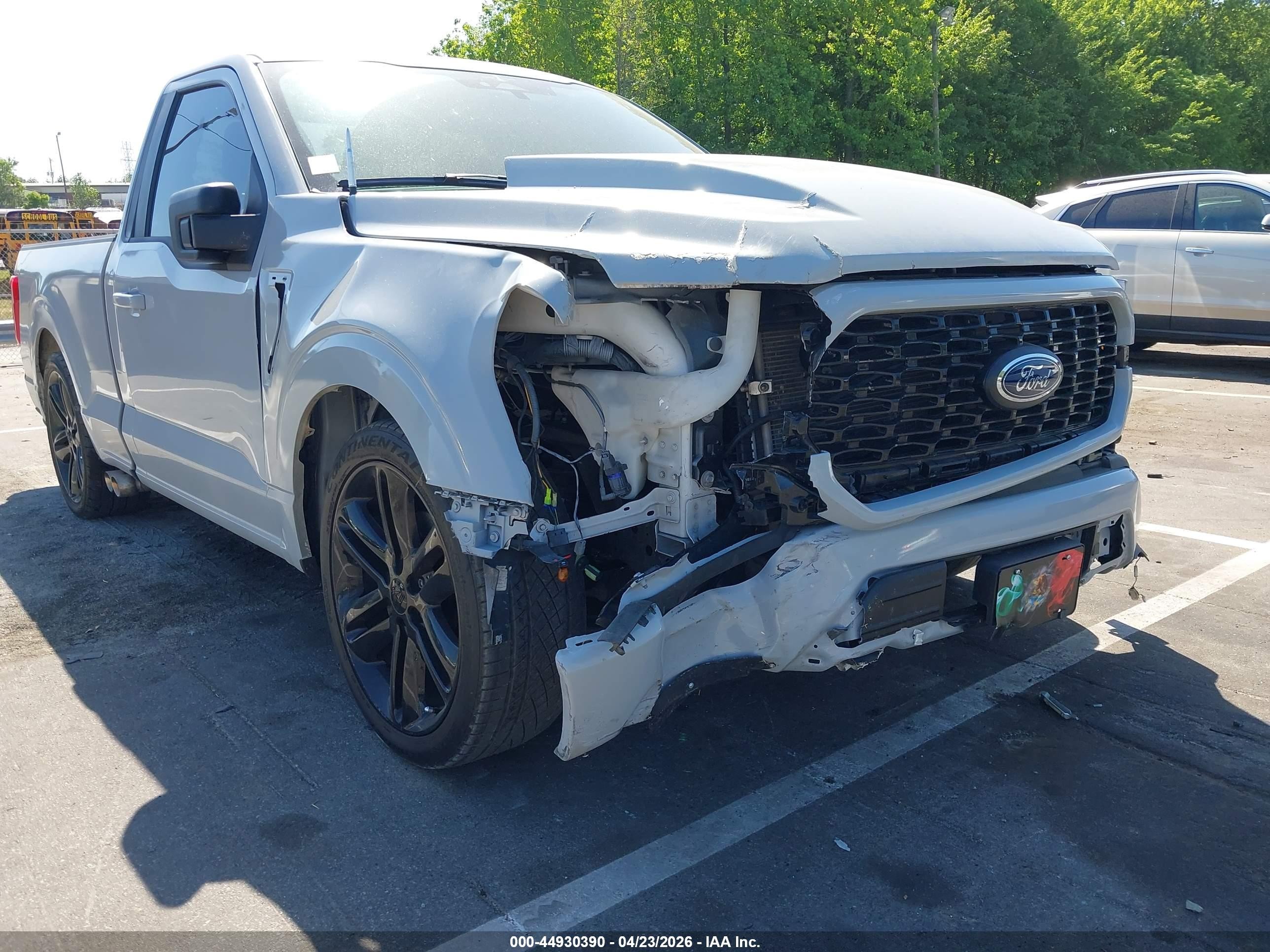 2023 Ford F-150 Xl Серый vin: 1FTMF1C58PKE69431