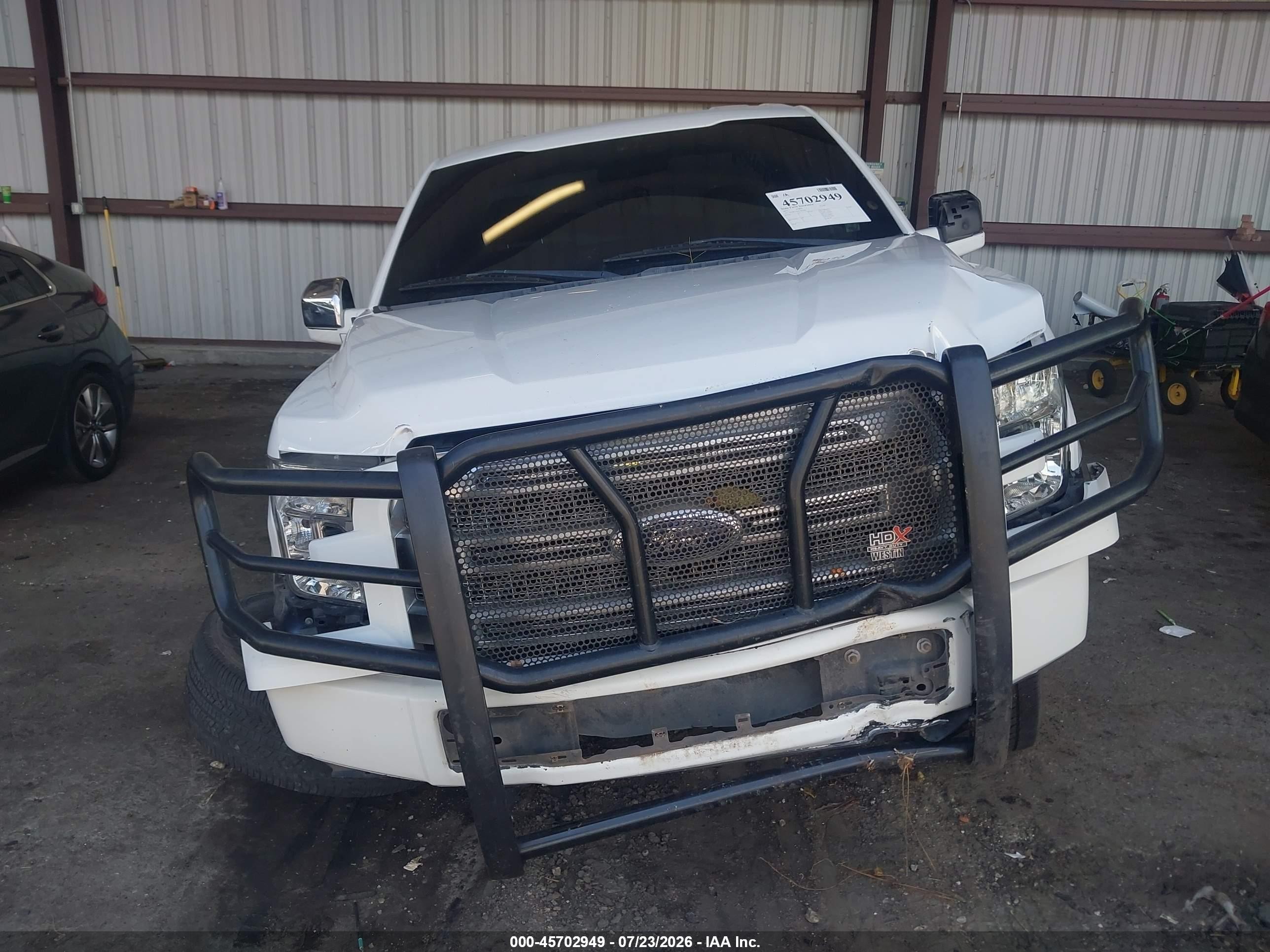 2015 Ford F-150 Xl White vin: 1FTMF1C82FFB63066