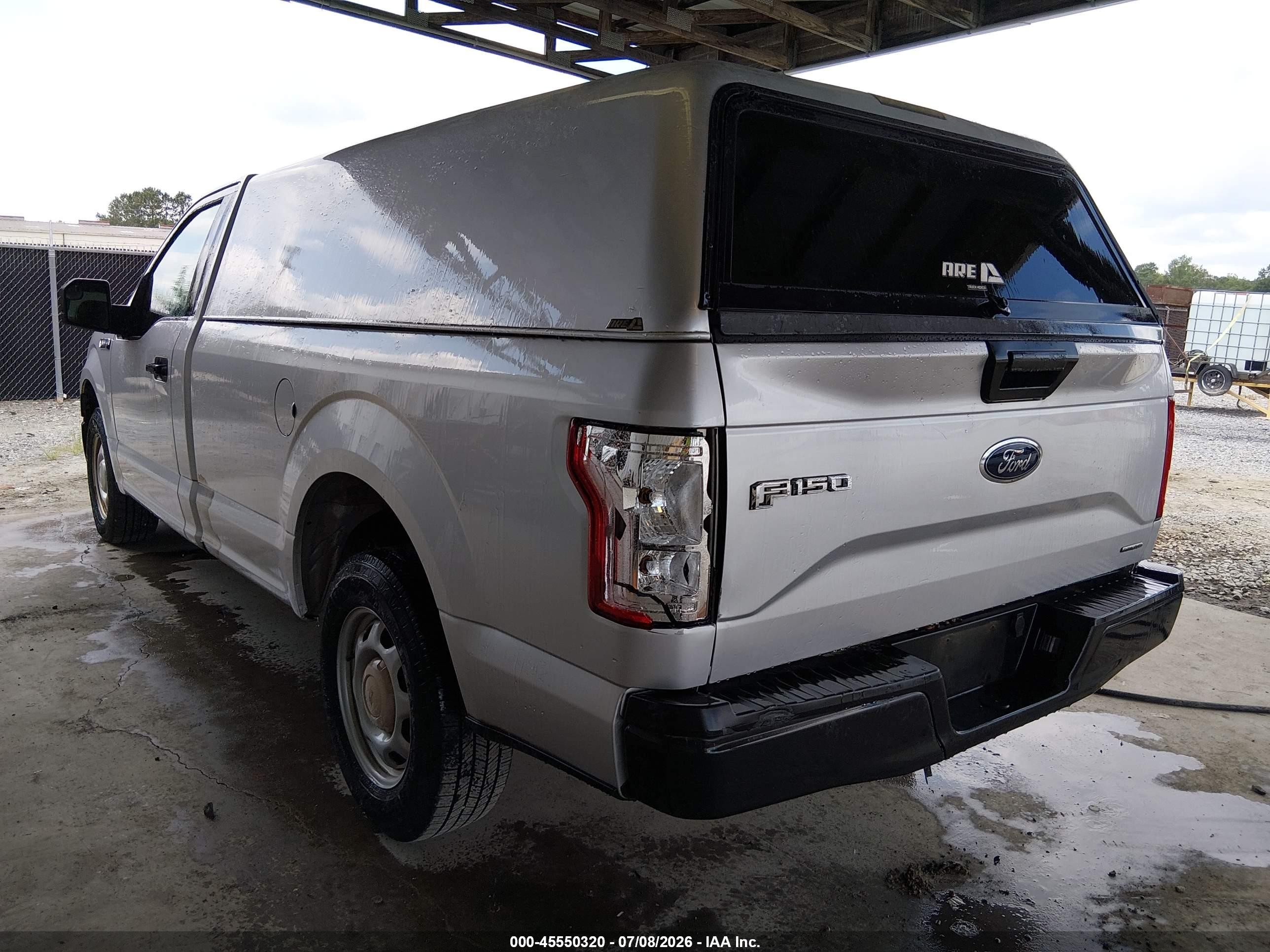 2015 Ford F-150 Xl/xlt Серебряный vin: 1FTMF1C82FKD85047