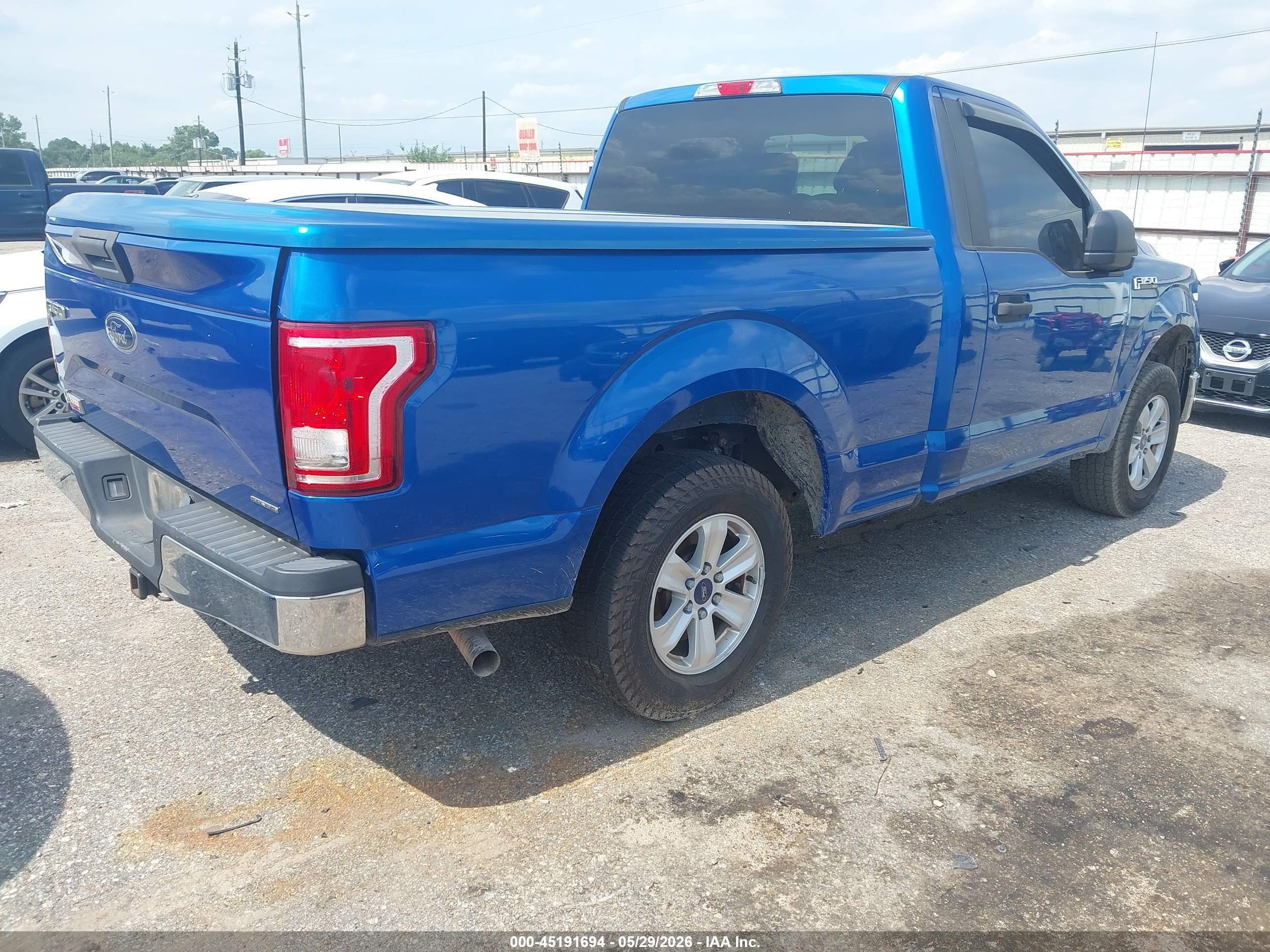 2015 Ford F-150 Xlt Blue vin: 1FTMF1C83FFA39064