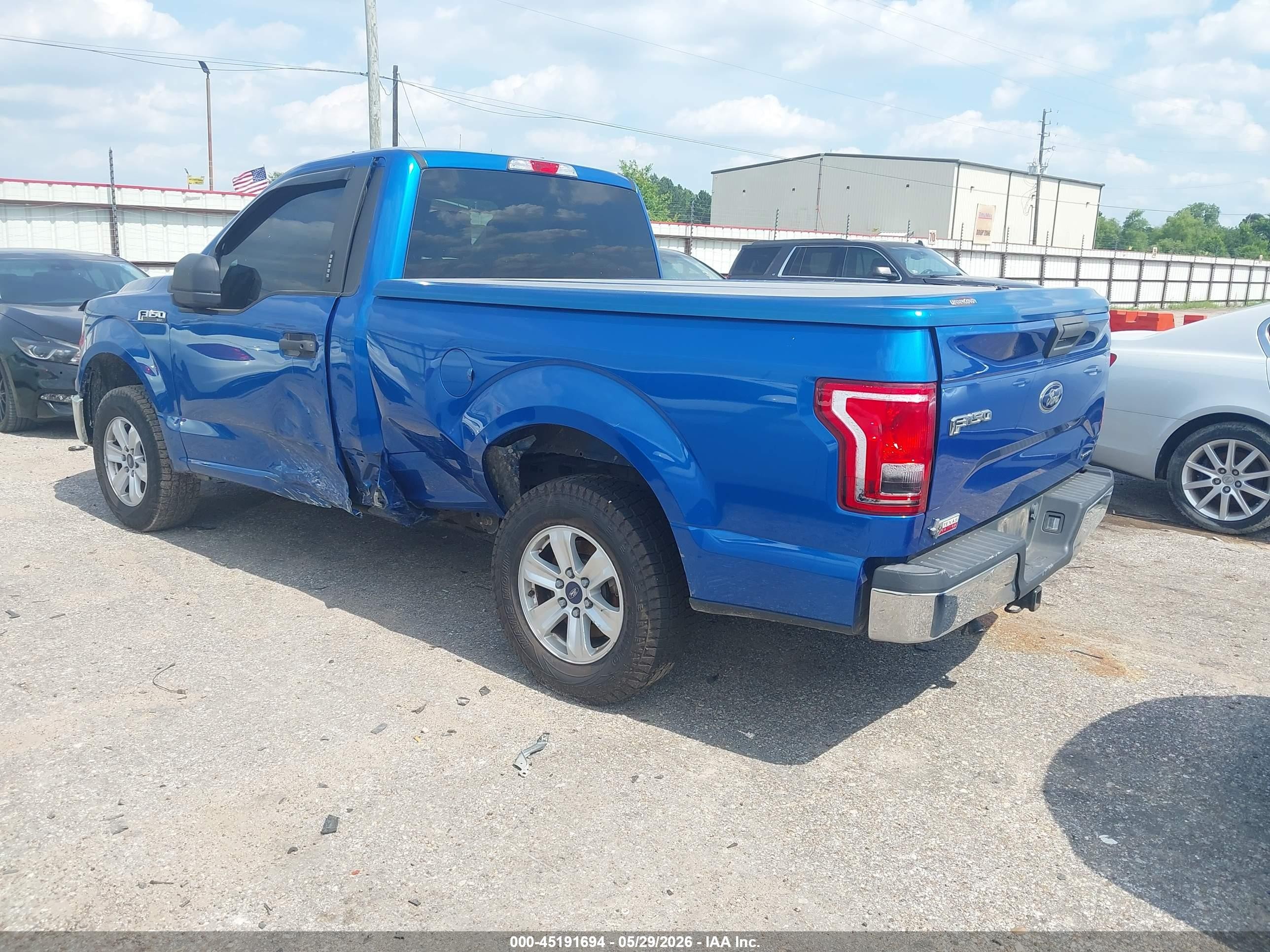 2015 Ford F-150 Xlt Blue vin: 1FTMF1C83FFA39064