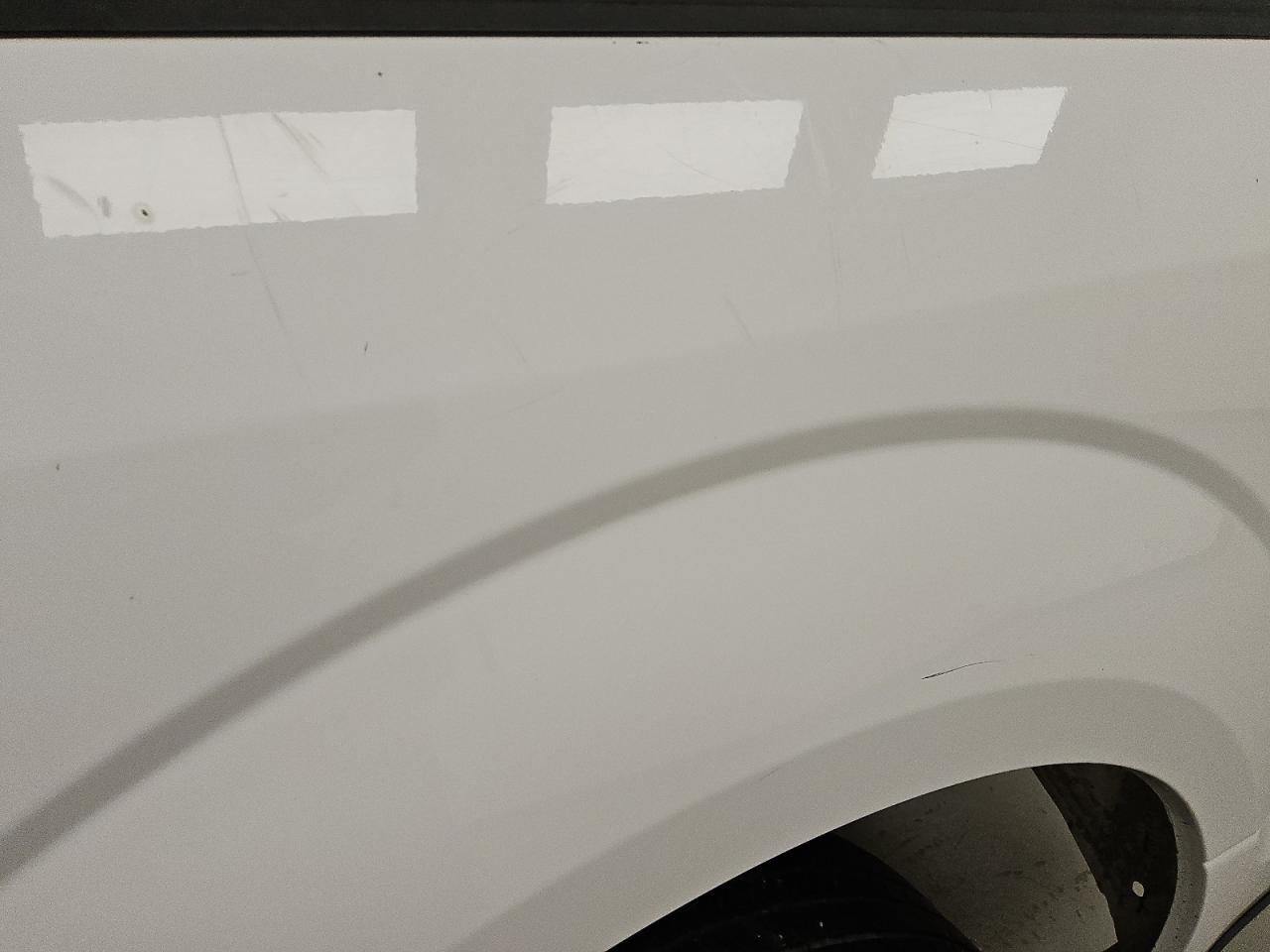 2015 Ford F150 White vin: 1FTMF1C85FKD17440 Damage: Left Bed Side, Heavy Scratch, 2 To 3 Inches
