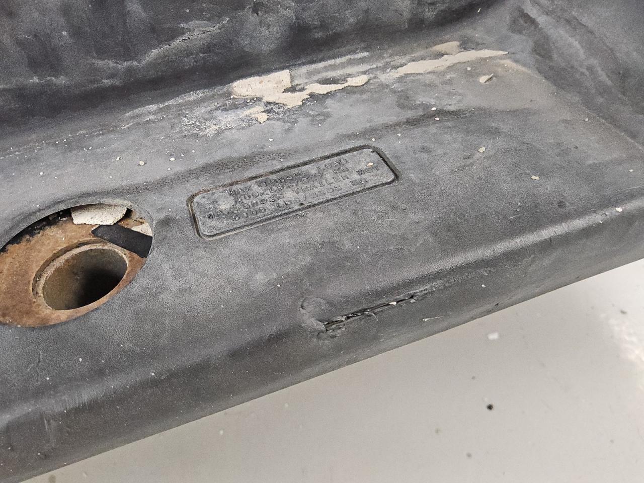 2015 Ford F150 White vin: 1FTMF1C85FKD17440 Damage: Rear Bumper Step Pad, Broken, Replacement Required