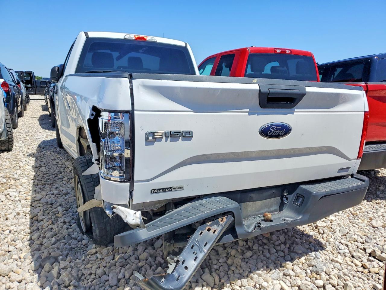 2016 Ford F-150 Xl Regular Cab White vin: 1FTMF1C88GKD46853