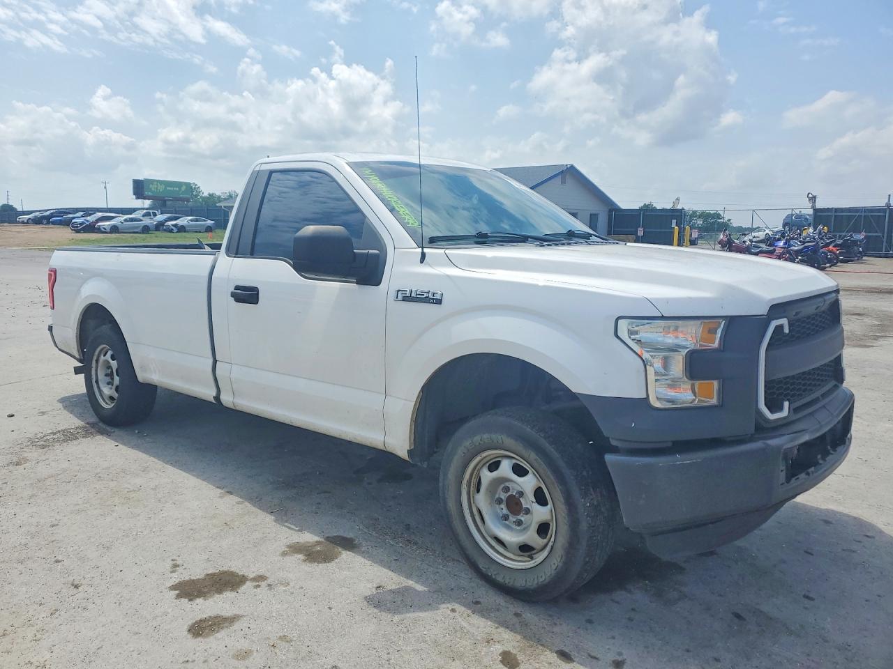 2016 Ford F-150 Xl Regular Cab White vin: 1FTMF1C88GKD46853