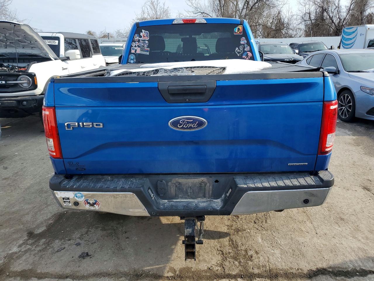 2016 Ford F150 Blue vin: 1FTMF1C88GKE61131
