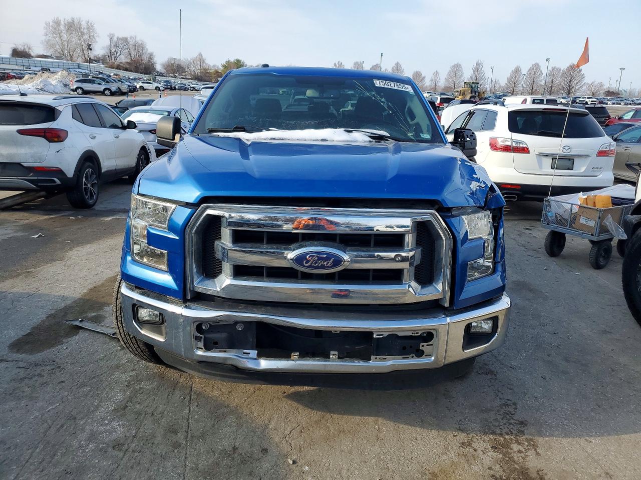 2016 Ford F150 Blue vin: 1FTMF1C88GKE61131
