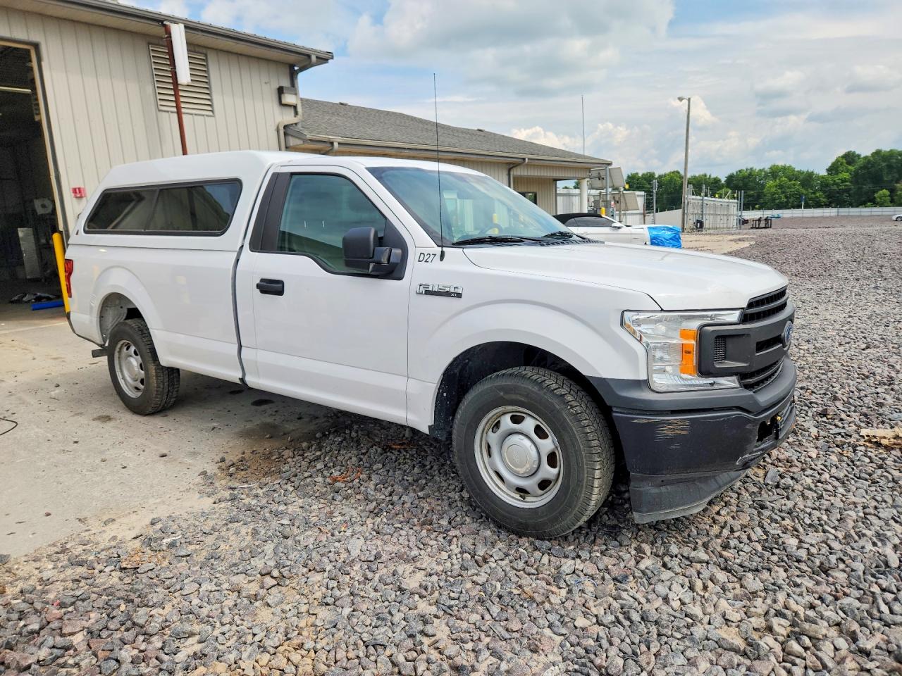 2020 Ford F150 White vin: 1FTMF1CB3LKD12082