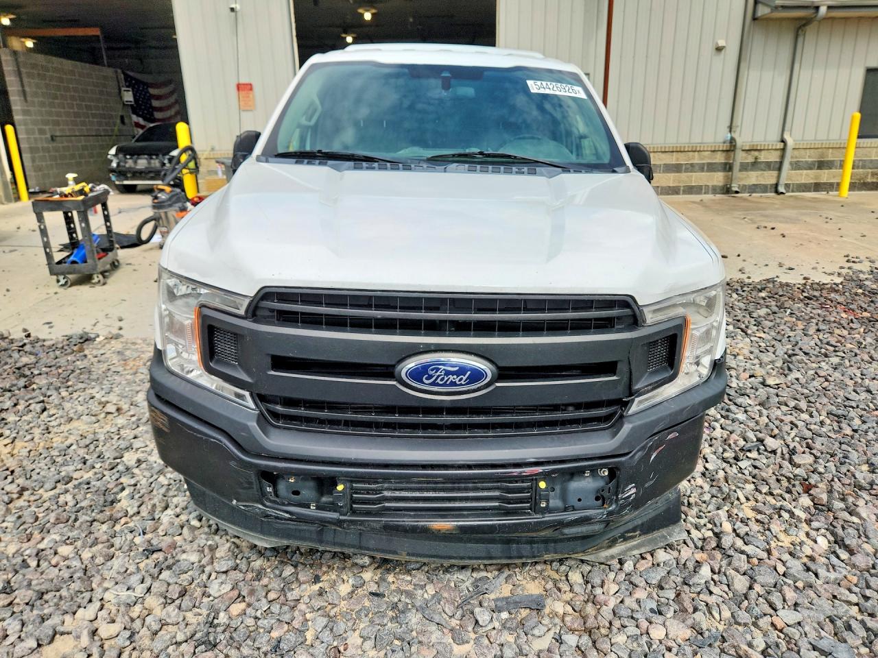 2020 Ford F150 White vin: 1FTMF1CB3LKD12082