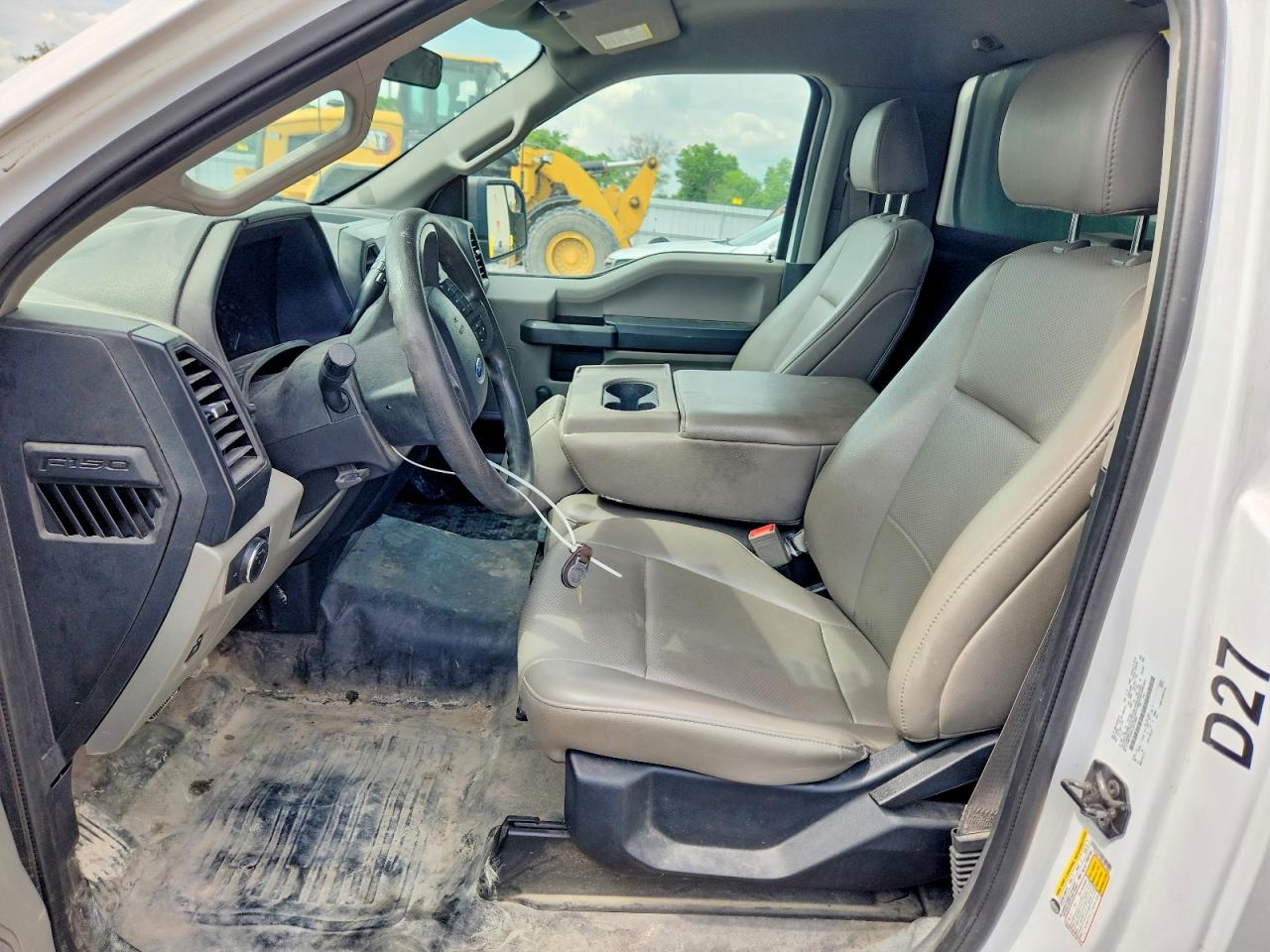 2020 Ford F150 White vin: 1FTMF1CB3LKD12082