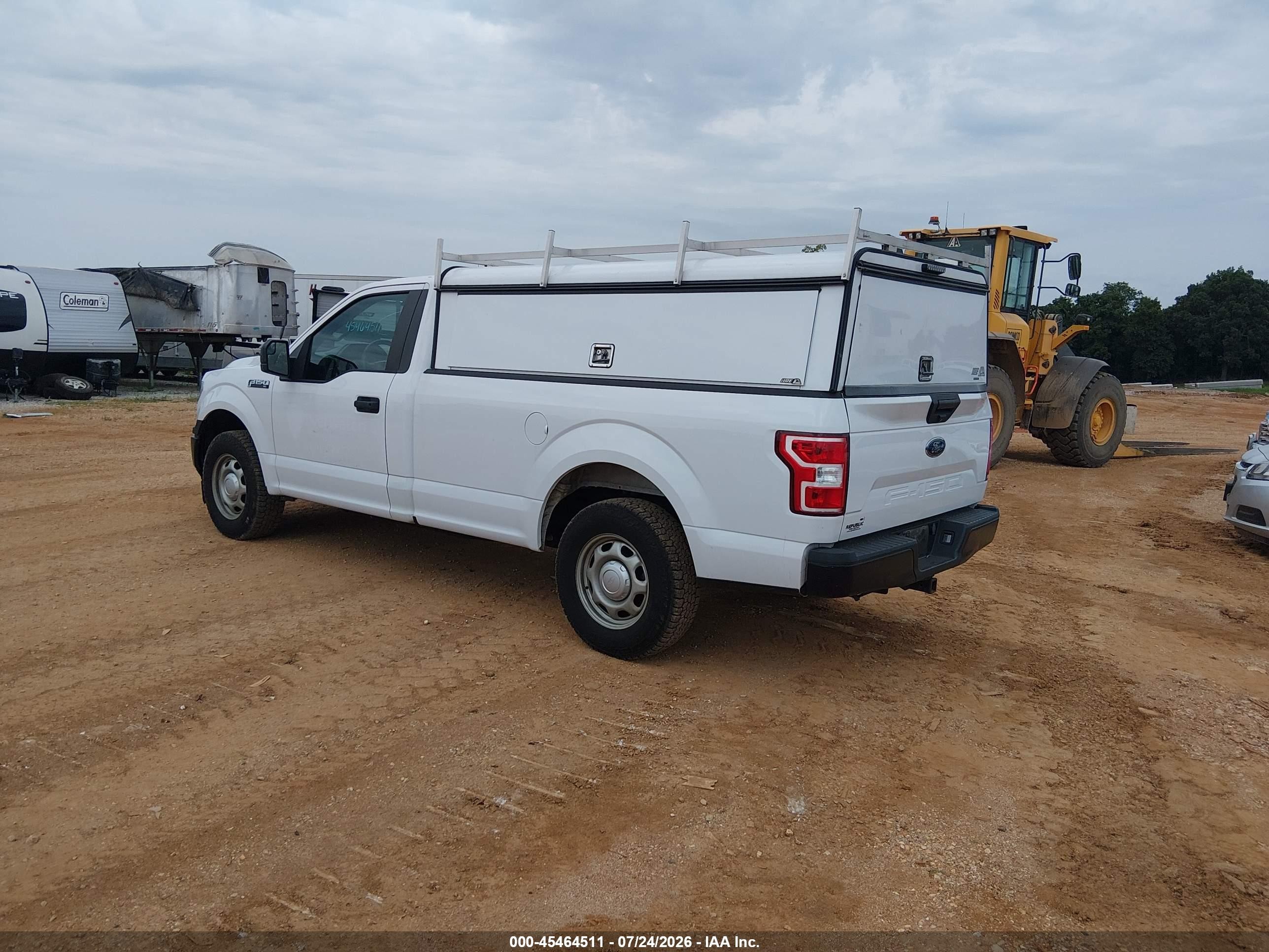 2018 Ford F-150 Xl/xlt White vin: 1FTMF1CB5JKE76141