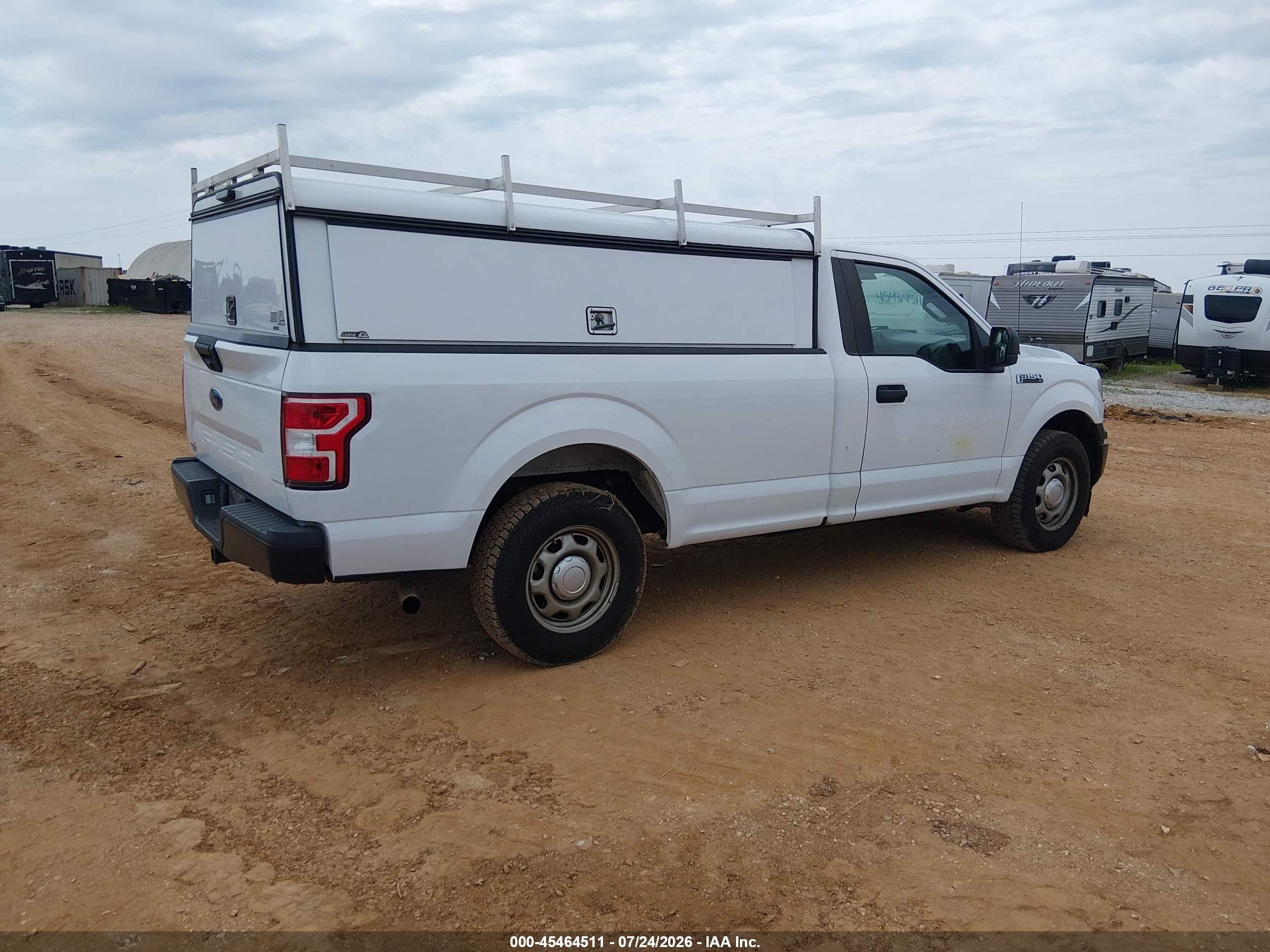 2018 Ford F-150 Xl/xlt White vin: 1FTMF1CB5JKE76141