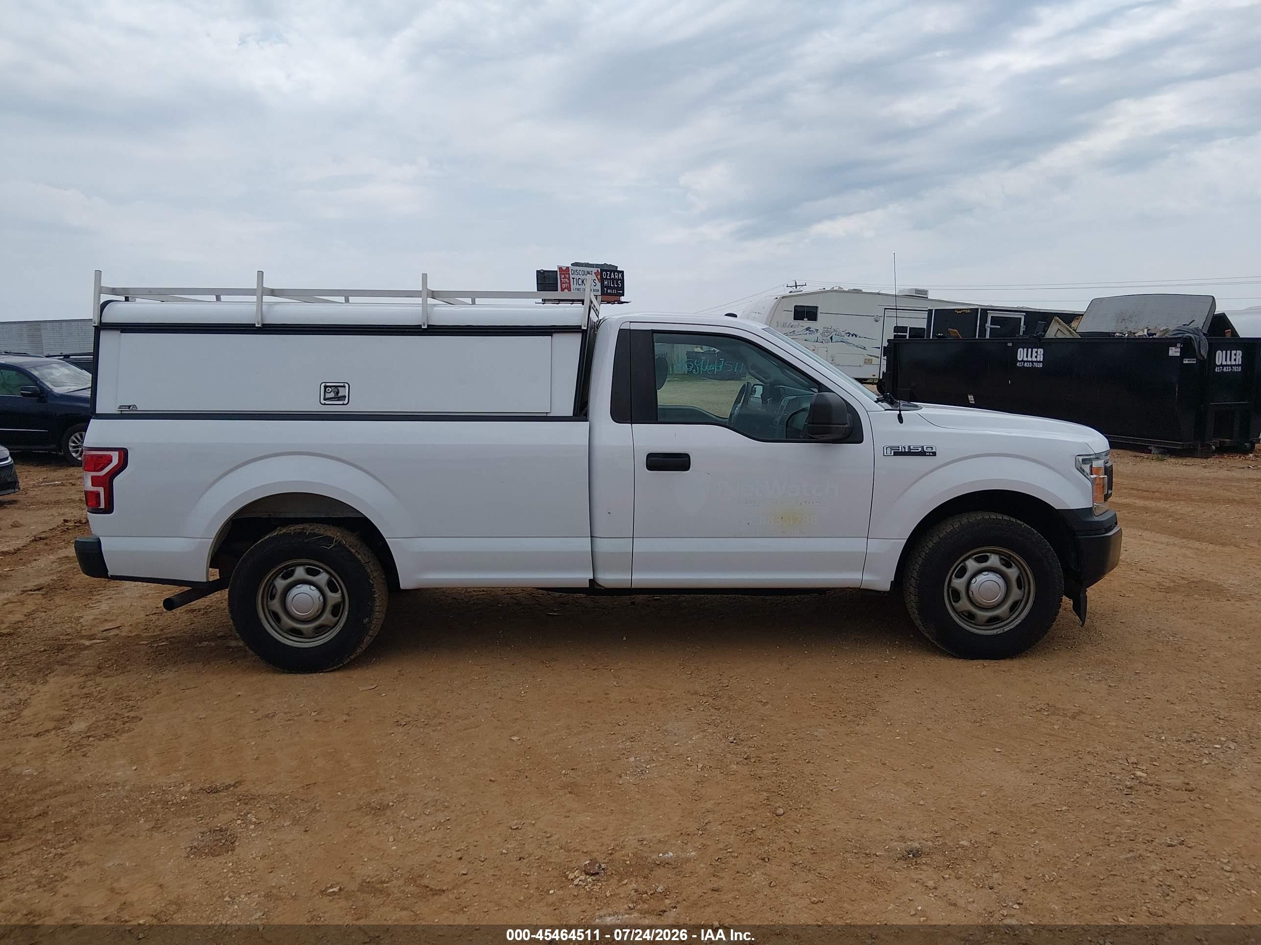 2018 Ford F-150 Xl/xlt White vin: 1FTMF1CB5JKE76141