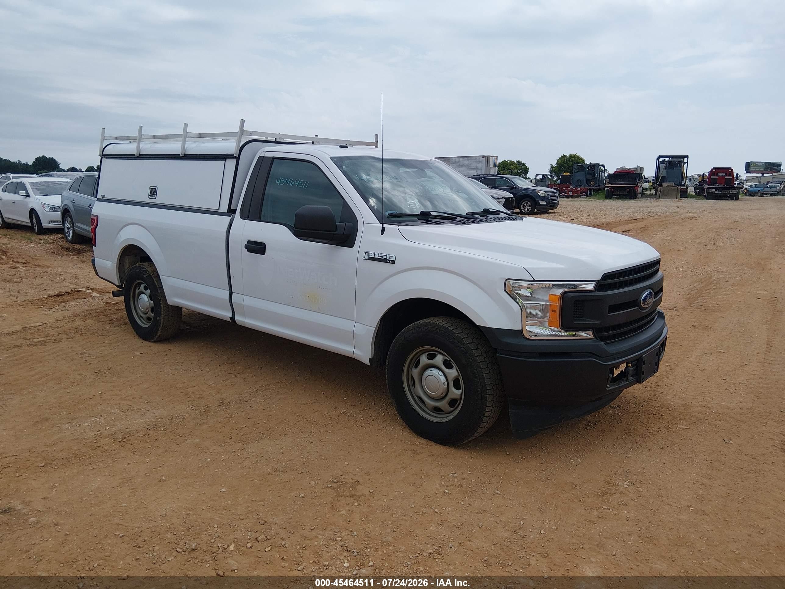 2018 Ford F-150 Xl/xlt White vin: 1FTMF1CB5JKE76141