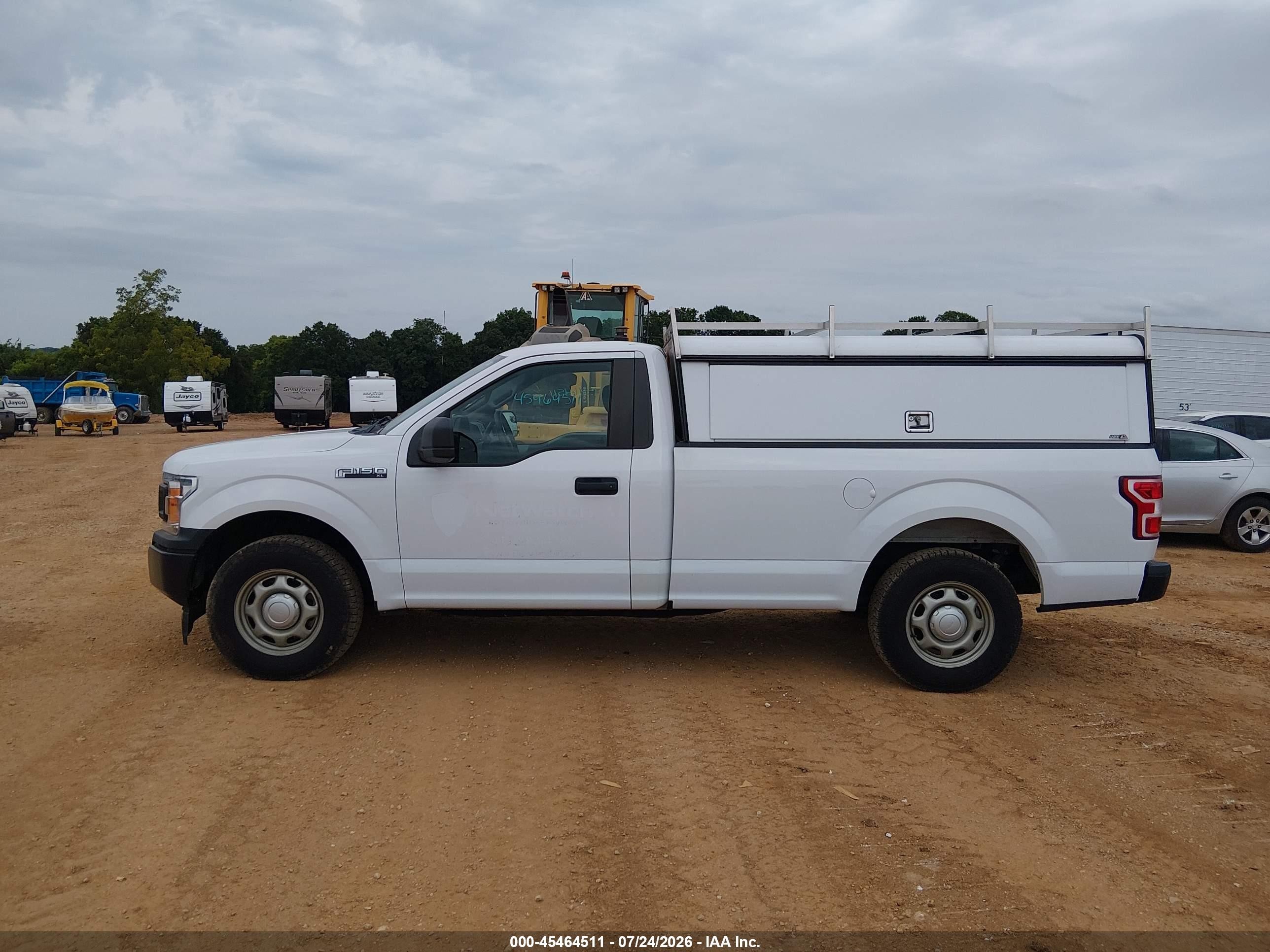 2018 Ford F-150 Xl/xlt White vin: 1FTMF1CB5JKE76141