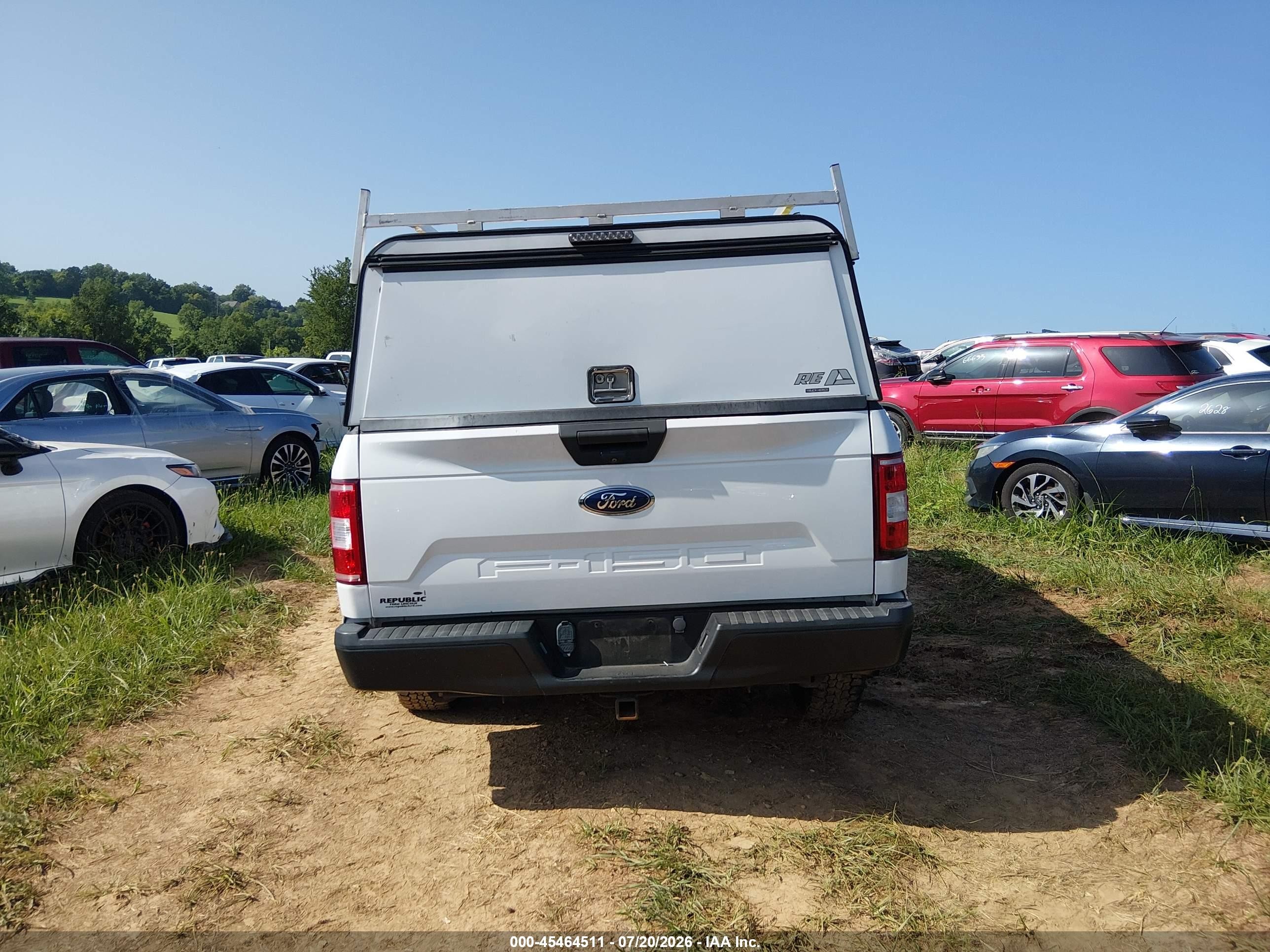 2018 Ford F-150 Xl/xlt White vin: 1FTMF1CB5JKE76141