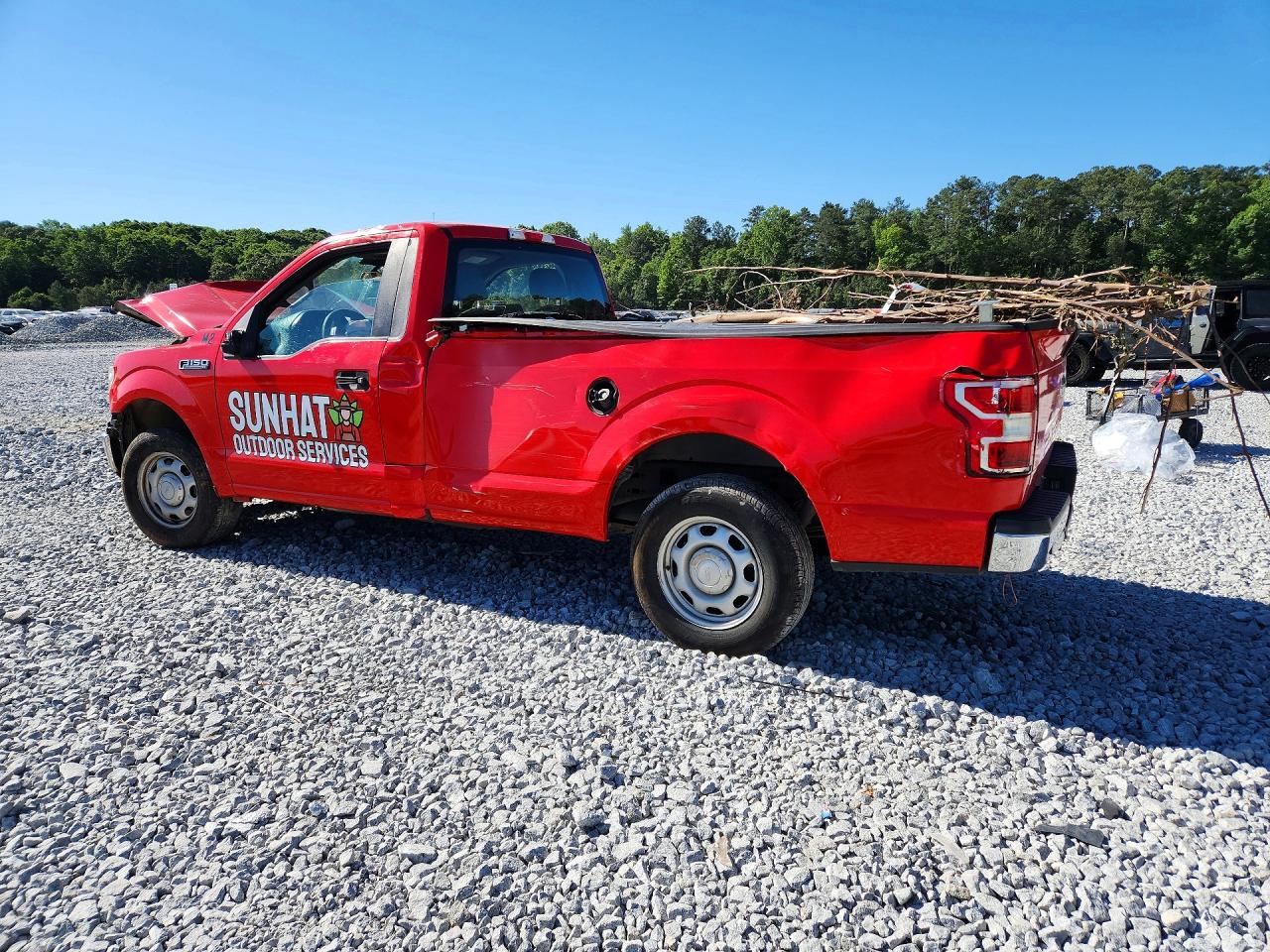 2020 Ford F150 Red vin: 1FTMF1CB5LKD92114