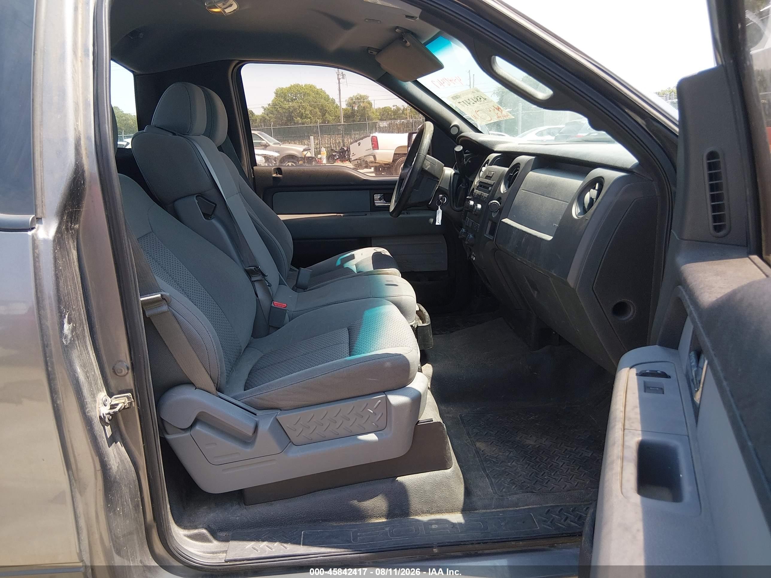 2013 Ford F-150 Stx Gray vin: 1FTMF1CF1DFA60166
